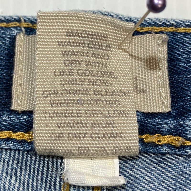 Gap Gap Blue Mid Wash Mid-rise Long & Lean Women Jeans10/30L Size 32" / US 10 / IT 46 - 4 Thumbnail