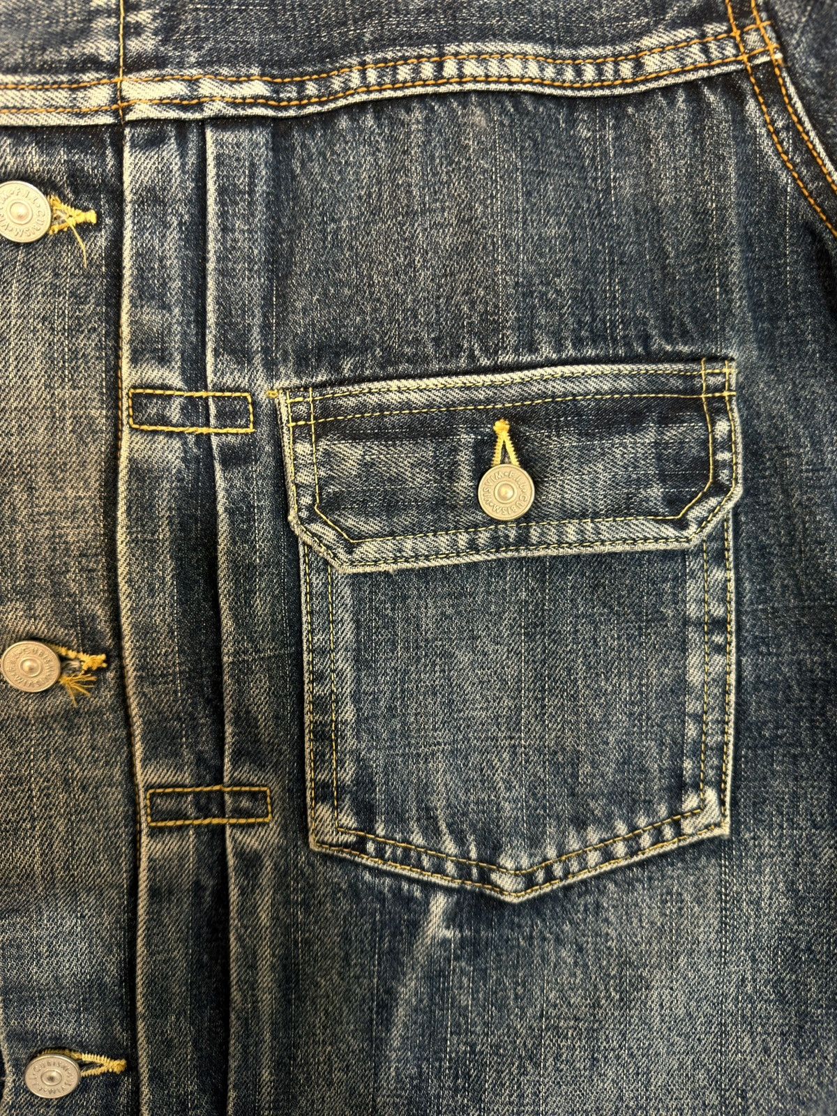 Visvim Visvim D1001 Denim Jacket - Size 4 – Hand Distr Size US XL / EU 56 / 4 - 8 Thumbnail