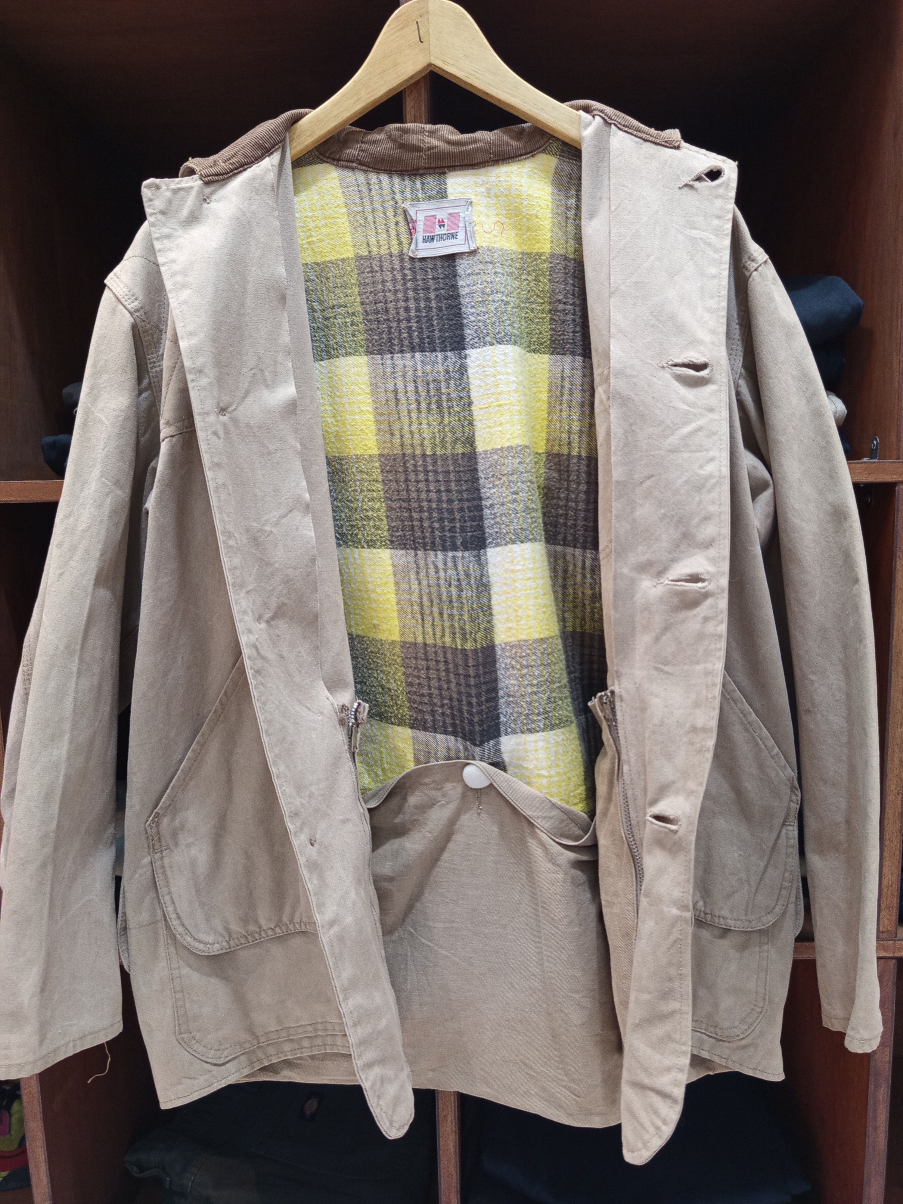 Vintage 1970s Hawthorne Hunting Jacket Size US L / EU 52-54 / 3 - 5 Thumbnail
