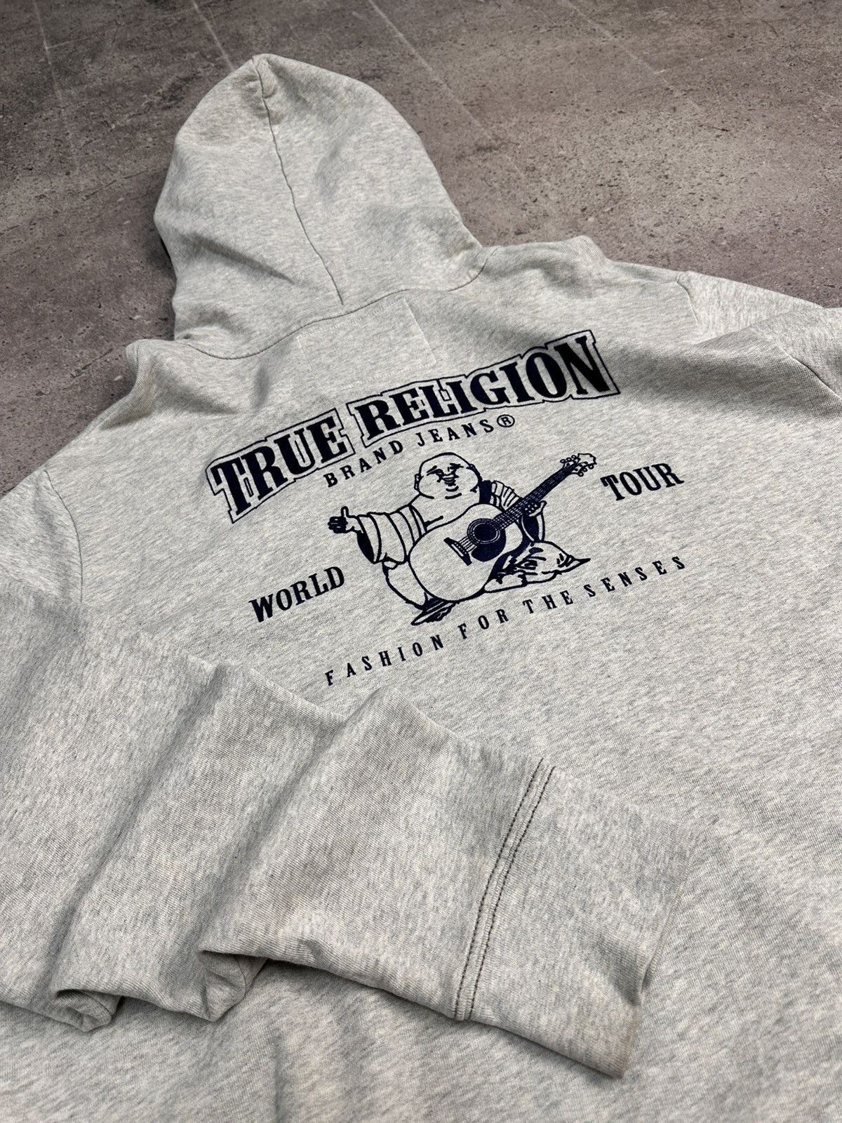 True Religion Vintage USA Hoodie True religion Japanese Style Ed Hardy Y2k Size US XXL / EU 58 / 5 - 14 Thumbnail