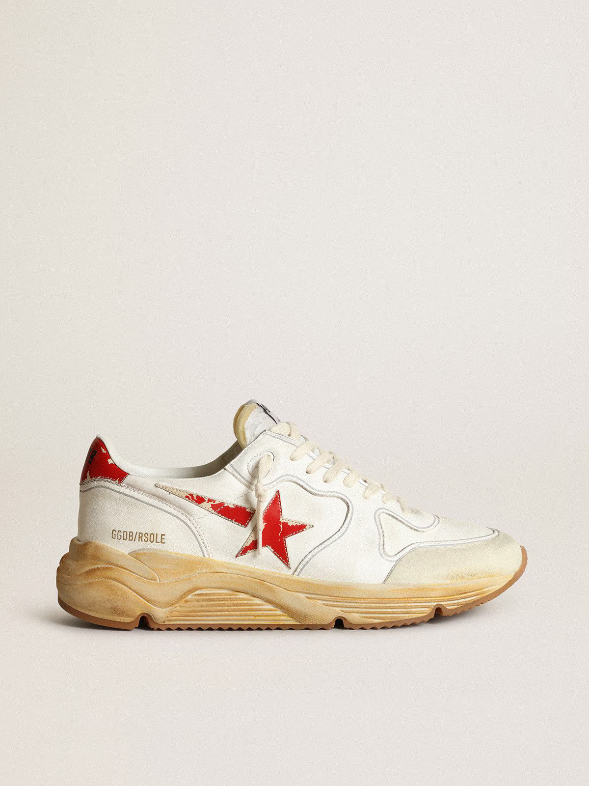 Golden Goose o1bcso1str0126 Running Sole Leather Sneaker in Multicolor Size US 8 / EU 41 - 1 Thumbnail