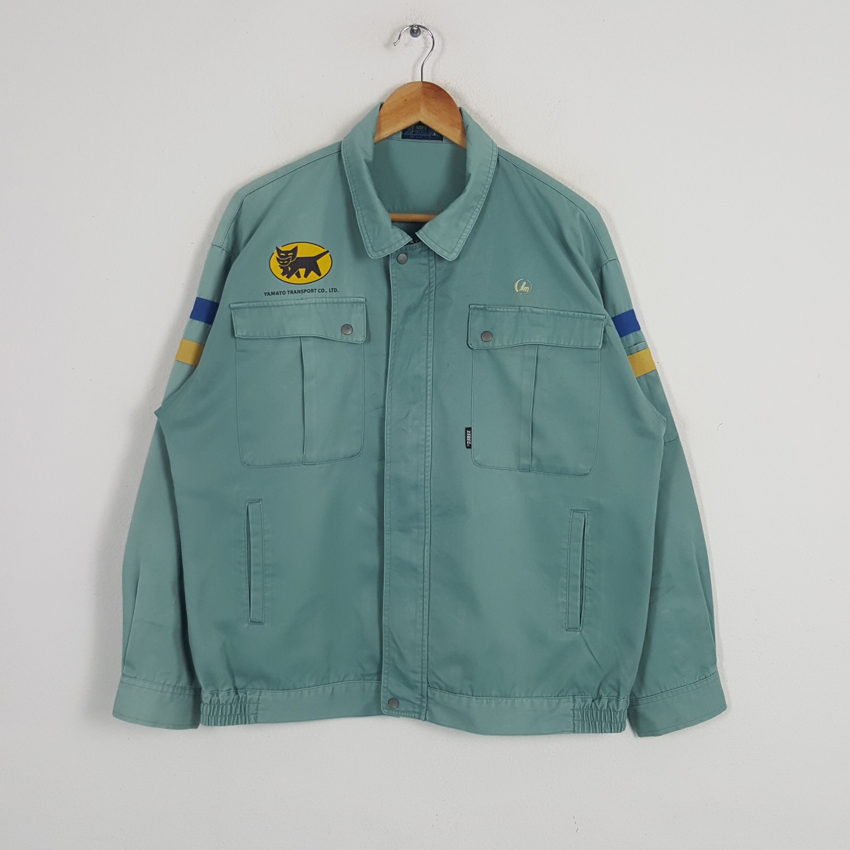 Japanese Brand × Vintage Vintage Yamato Transport Co Japanese Brand Staff Jacket Size US L / EU 52-54 / 3 - 3 Thumbnail