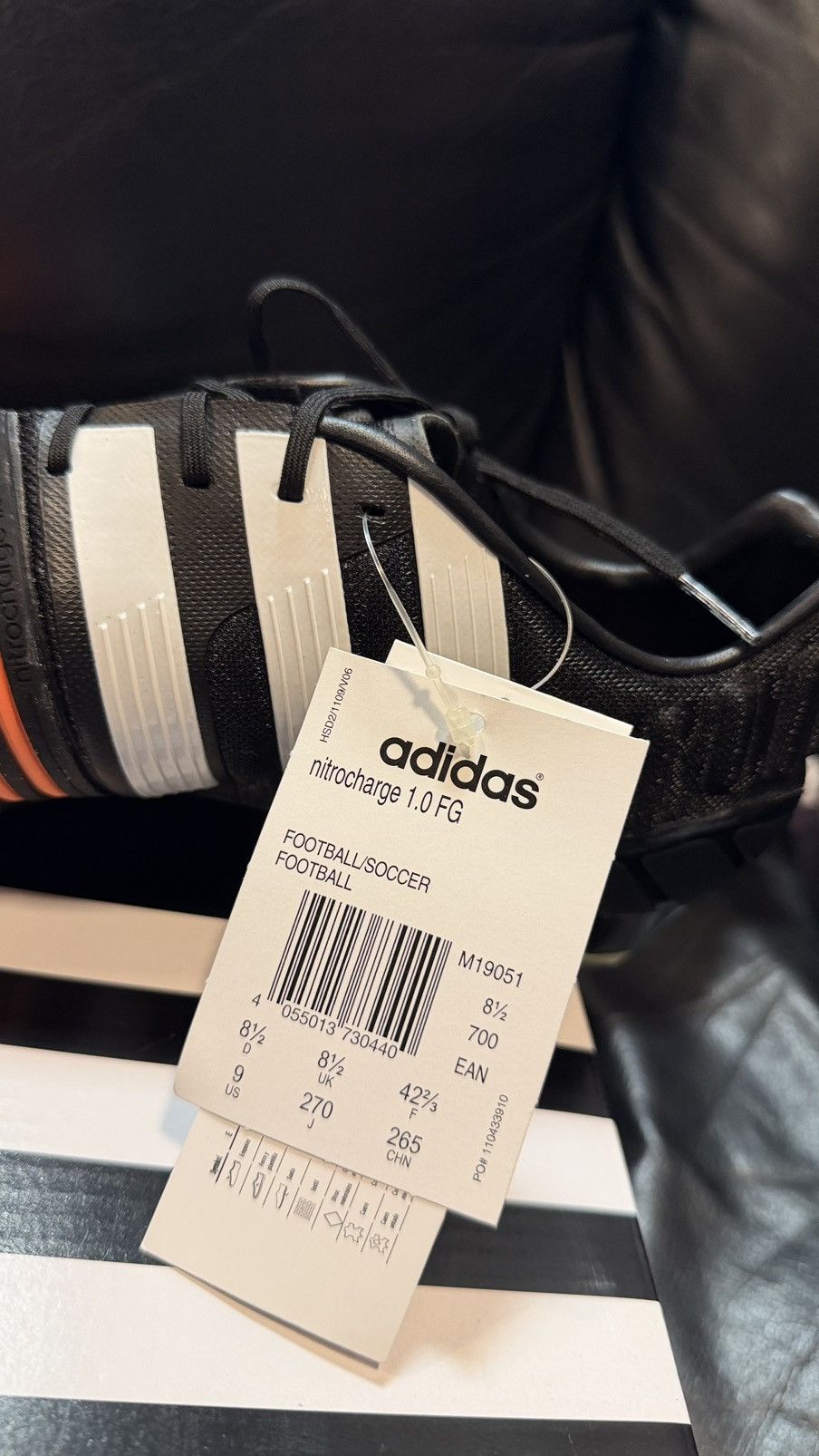 Adidas Adidas nitrocharge 1.0 FG Size US 9 / EU 42 - 9 Thumbnail