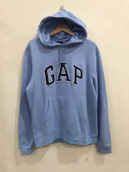 Gap Gap Spellout Plain Hoodies Size US M / EU 48-50 / 2 - 2 Thumbnail