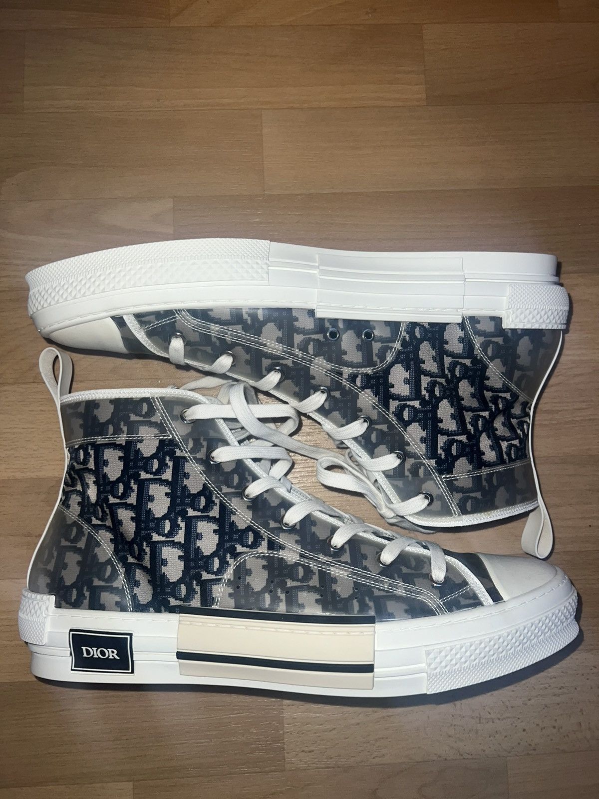 Dior Dior B23 High Top Sneaker Size US 13 / EU 46 - 14 Thumbnail