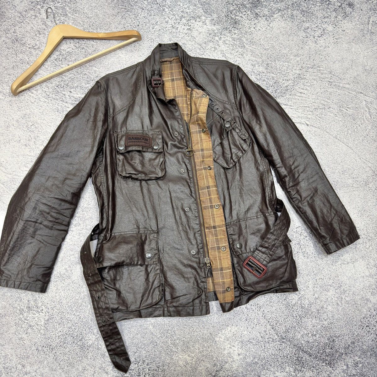 Barbour Barbour International Neander Brown M size Size US M / EU 48-50 / 2 - 12 Thumbnail