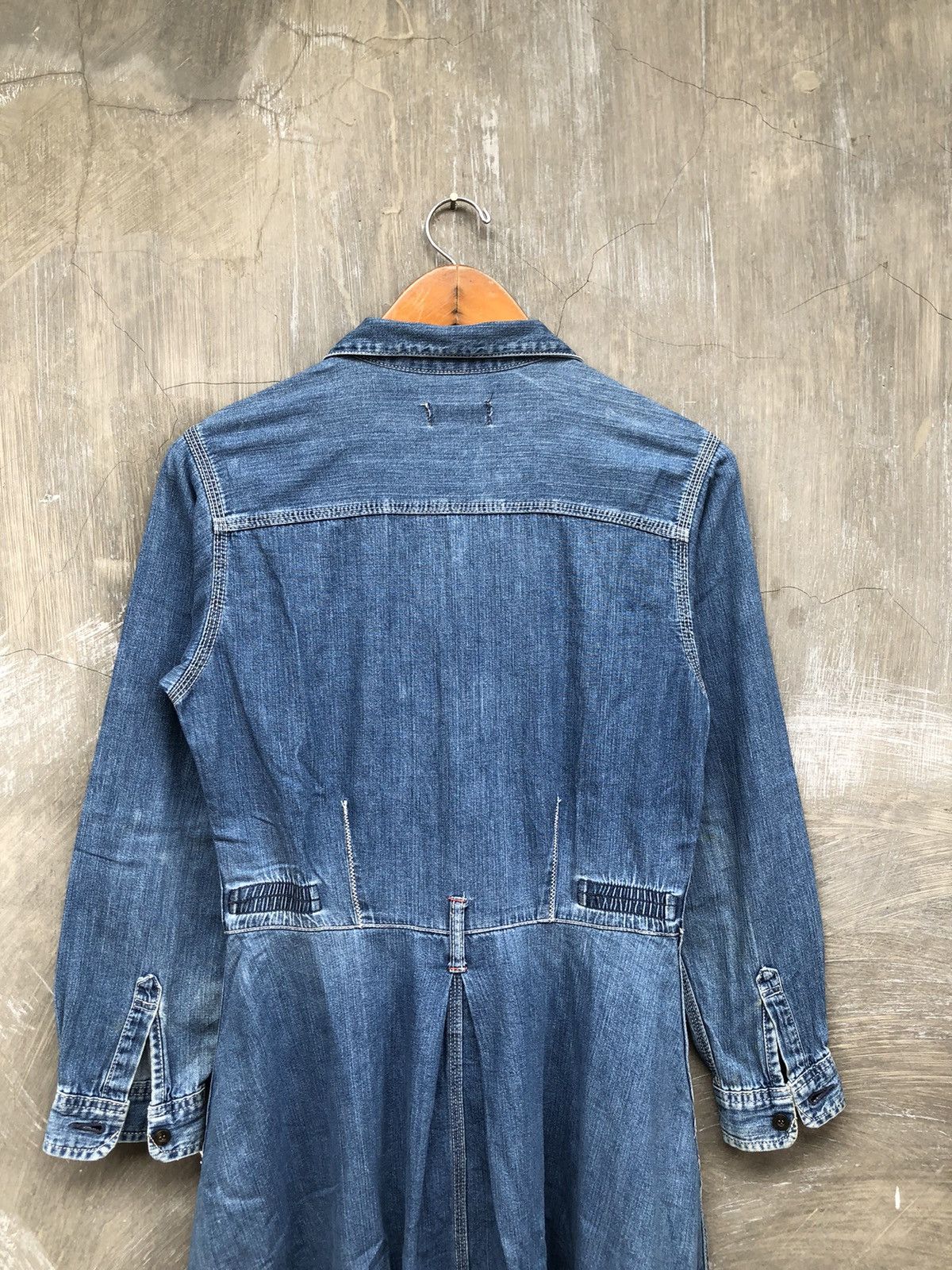 45rpm 45 RPM Studio Denim Women Midi Dress Size M / US 6-8 / IT 42-44 - 10 Thumbnail