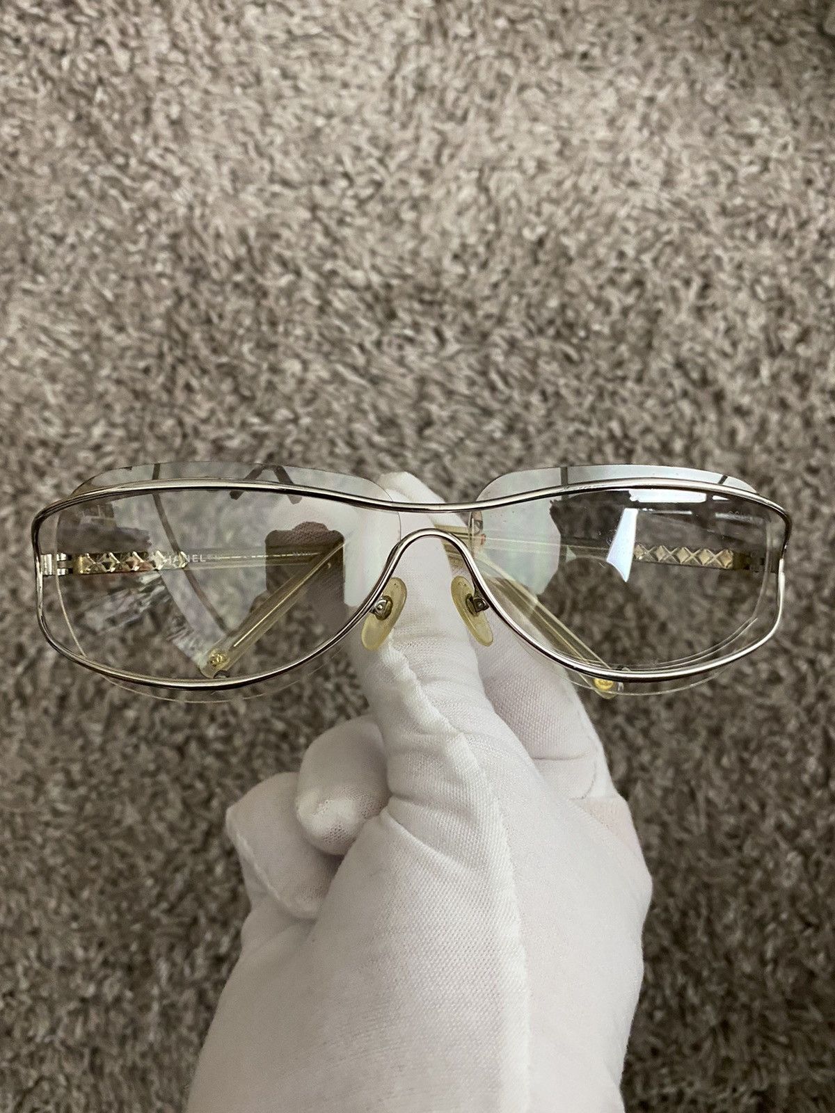 Chanel Chanel 159/61 Logo Sunglasses Size ONE SIZE - 4 Thumbnail
