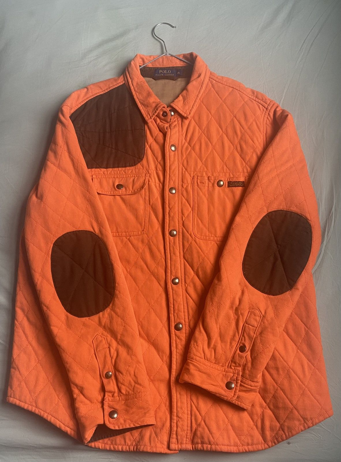 Ralph Lauren Polo Ralph Lauren Quilted Overshirt Jacket Barn Workwear Size US XL / EU 56 / 4 - 1 Thumbnail