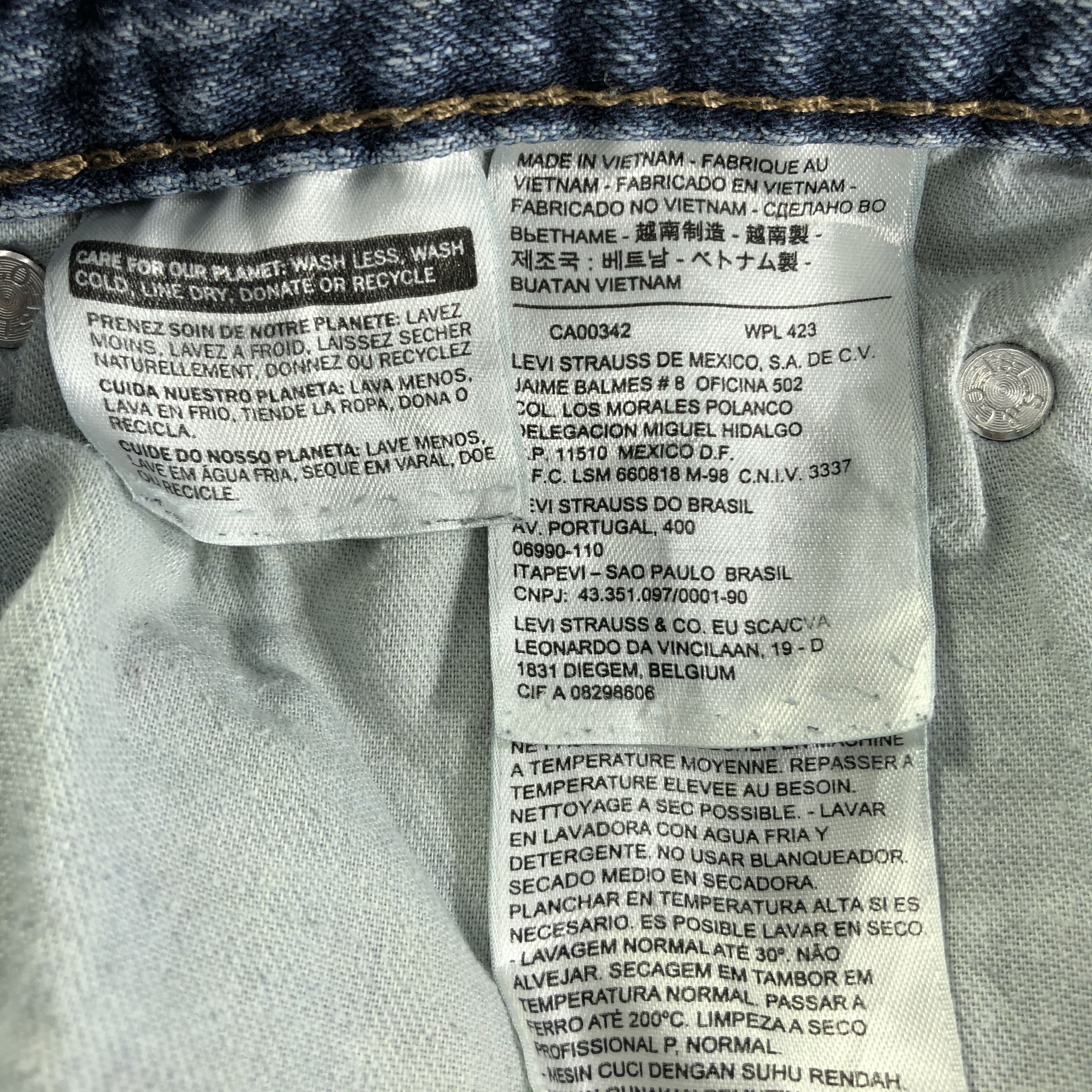 Levi's × Vintage Vintage Blue Wash Levis 569 Jeans-JM3503 Size US 38 / EU 54 - 10 Thumbnail