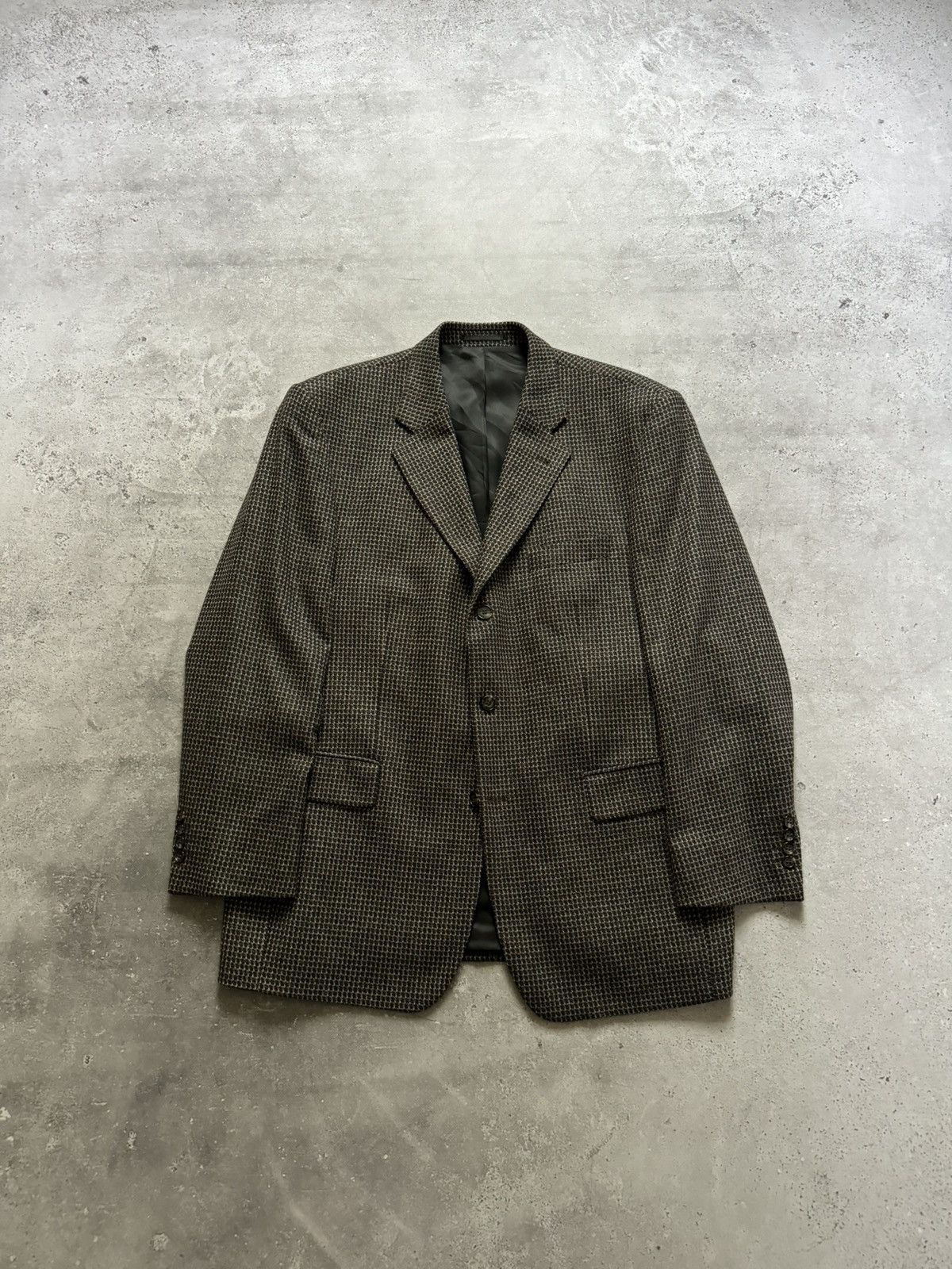 Ermenegildo Zegna Ermenegildo Zegna Toyner Three Buttons Wool/Cashmere Blazer Size US L / EU 52-54 / 3 - 2 Thumbnail