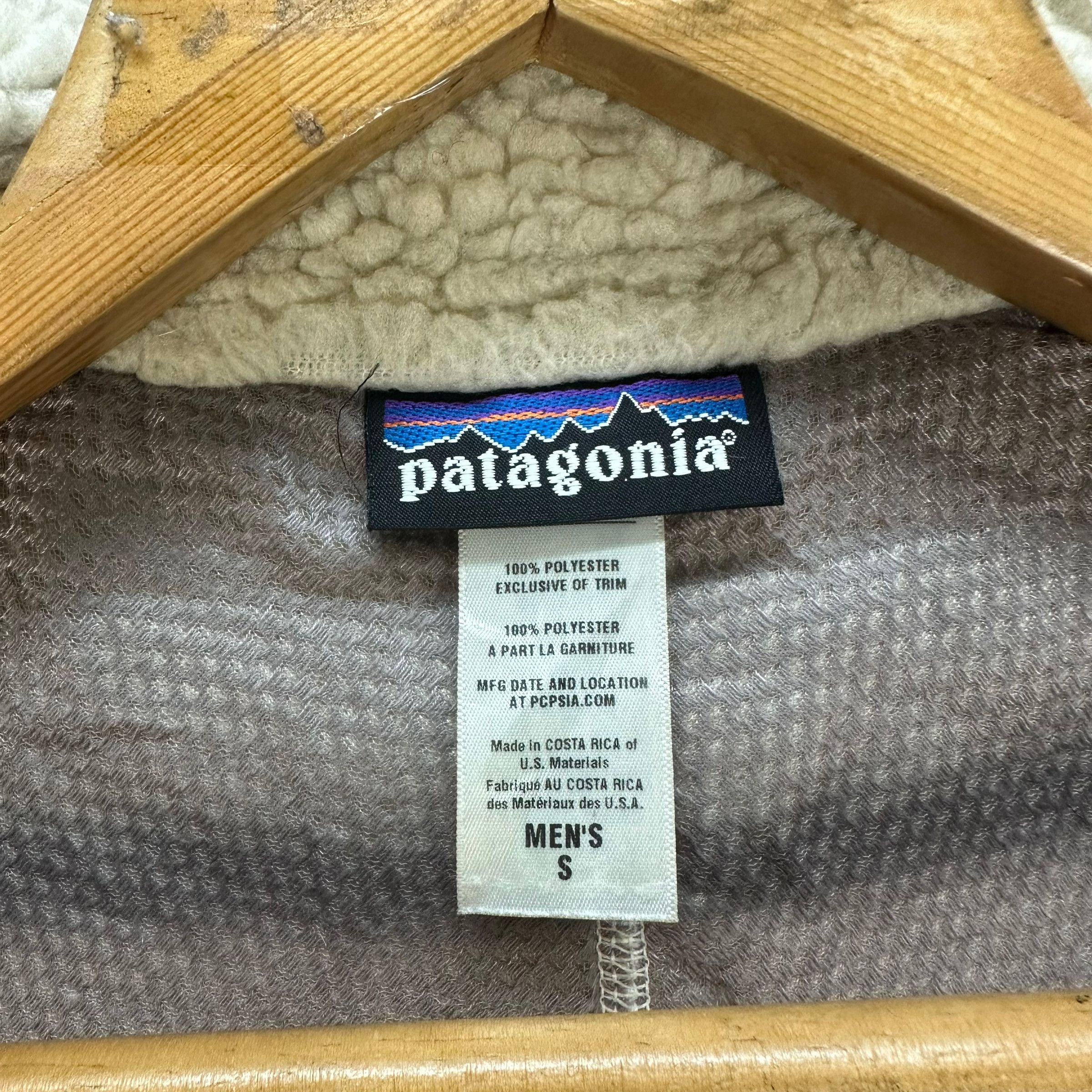 Patagonia PATAGONIA DEEP PILE FLEECE VEST #7961-192 Size US S / EU 44-46 / 1 - 6 Thumbnail