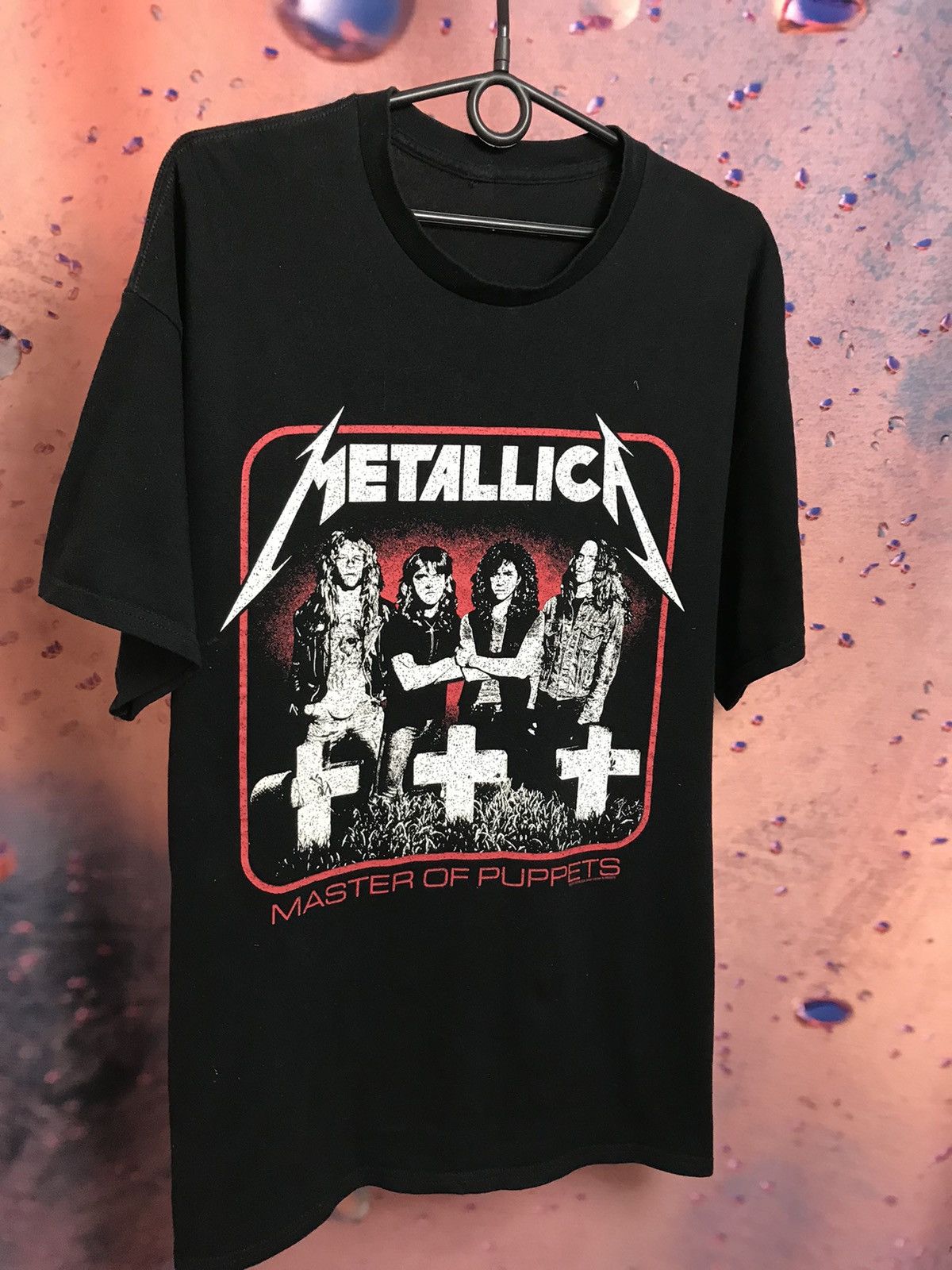 Band Tees × Metallica × Vintage Vintage Metallica master of puppets band rock tee Size US XL / EU 56 / 4 - 2 Thumbnail