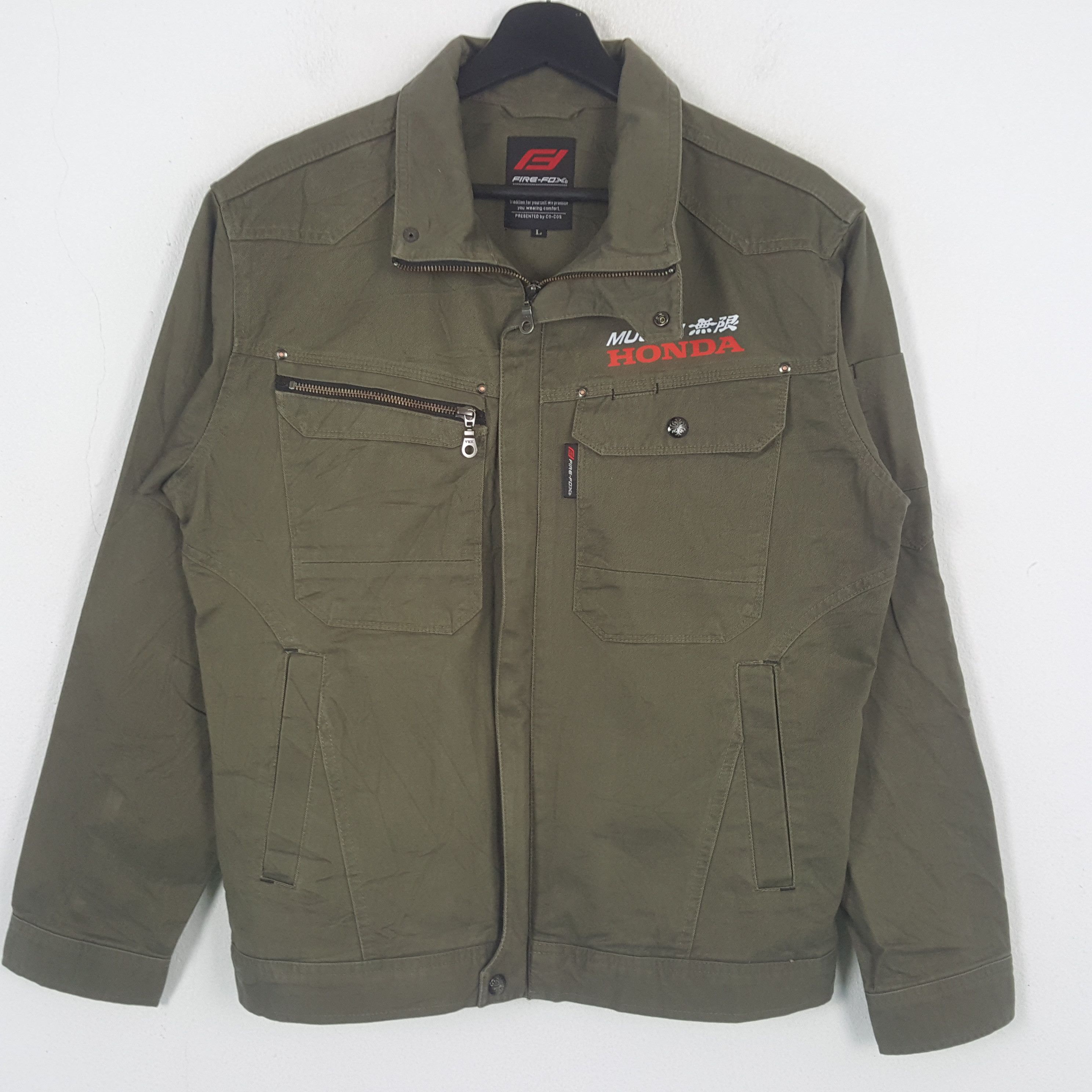 Japanese Brand × Vintage MUGEN HONDA Japanese Motorsports Custom Jacket C284N19 Size US M / EU 48-50 / 2 - 3 Thumbnail