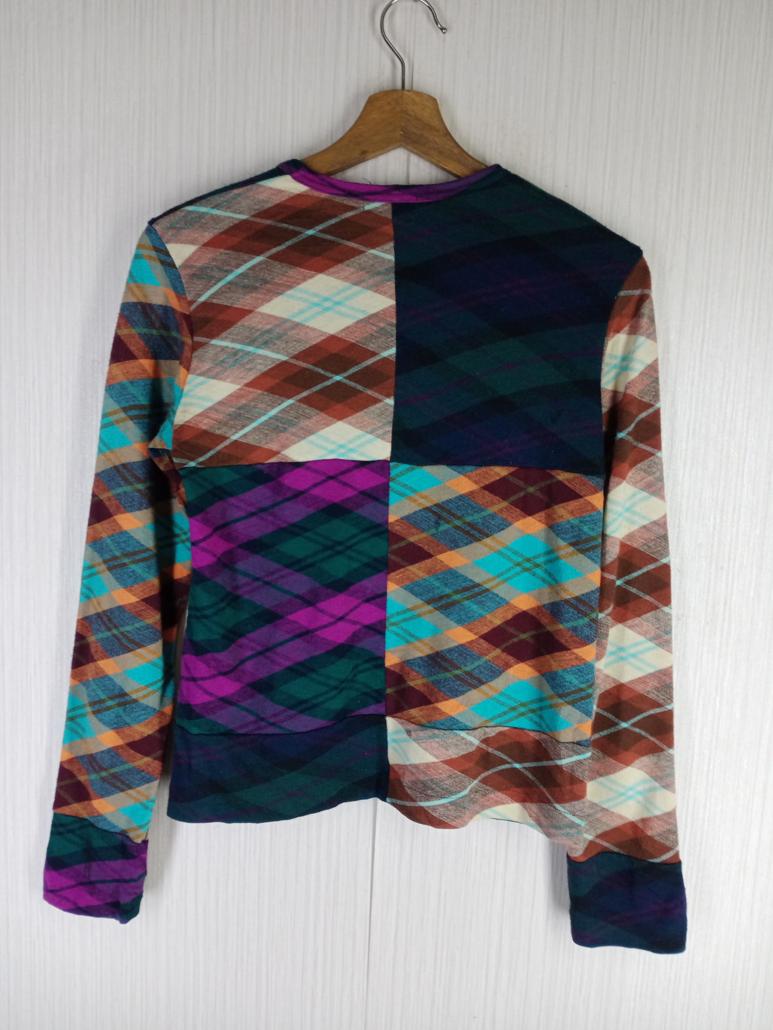 Comme des Garcons Rare Vintage COMME Des GARCONS Patchwork Top Size S / US 4 / IT 40 - 5 Thumbnail