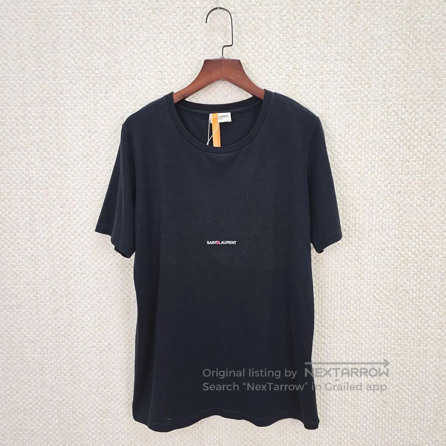 Saint Laurent Paris saint laurent classic logo short sleeve t. Size US XS / EU 42 / 0 - 1 Thumbnail