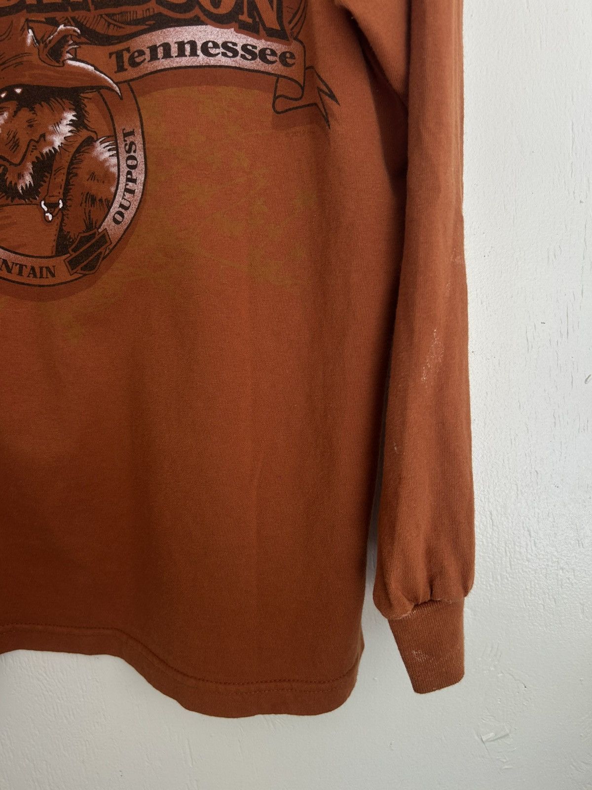 Harley Davidson Harley Davidson Hillbilly Smoky Mountain Faded Orange L/S Size US M / EU 48-50 / 2 - 7 Thumbnail