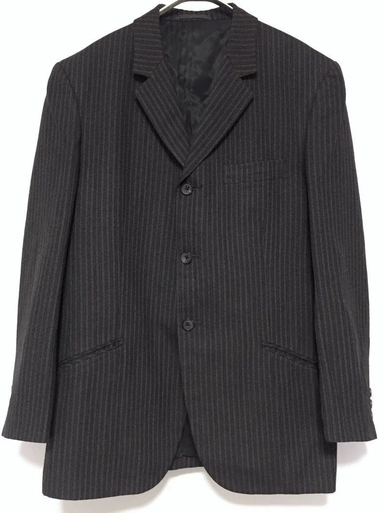 Yohji Yamamoto Yohji Yamamoto Y's for men line striped suit-2505 Size US M / EU 48-50 / 2 - 1 Thumbnail