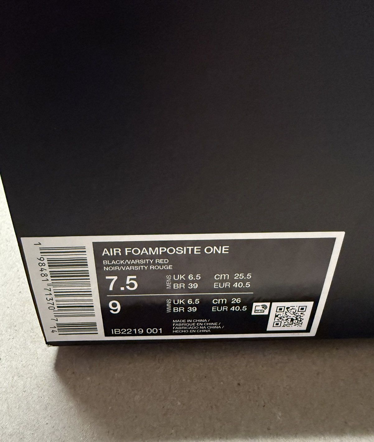 Nike Nike Air Foamposite One Cough Drop 2025 size 7.5 Rare NEW! Size US 7.5 / EU 40-41 - 6 Thumbnail