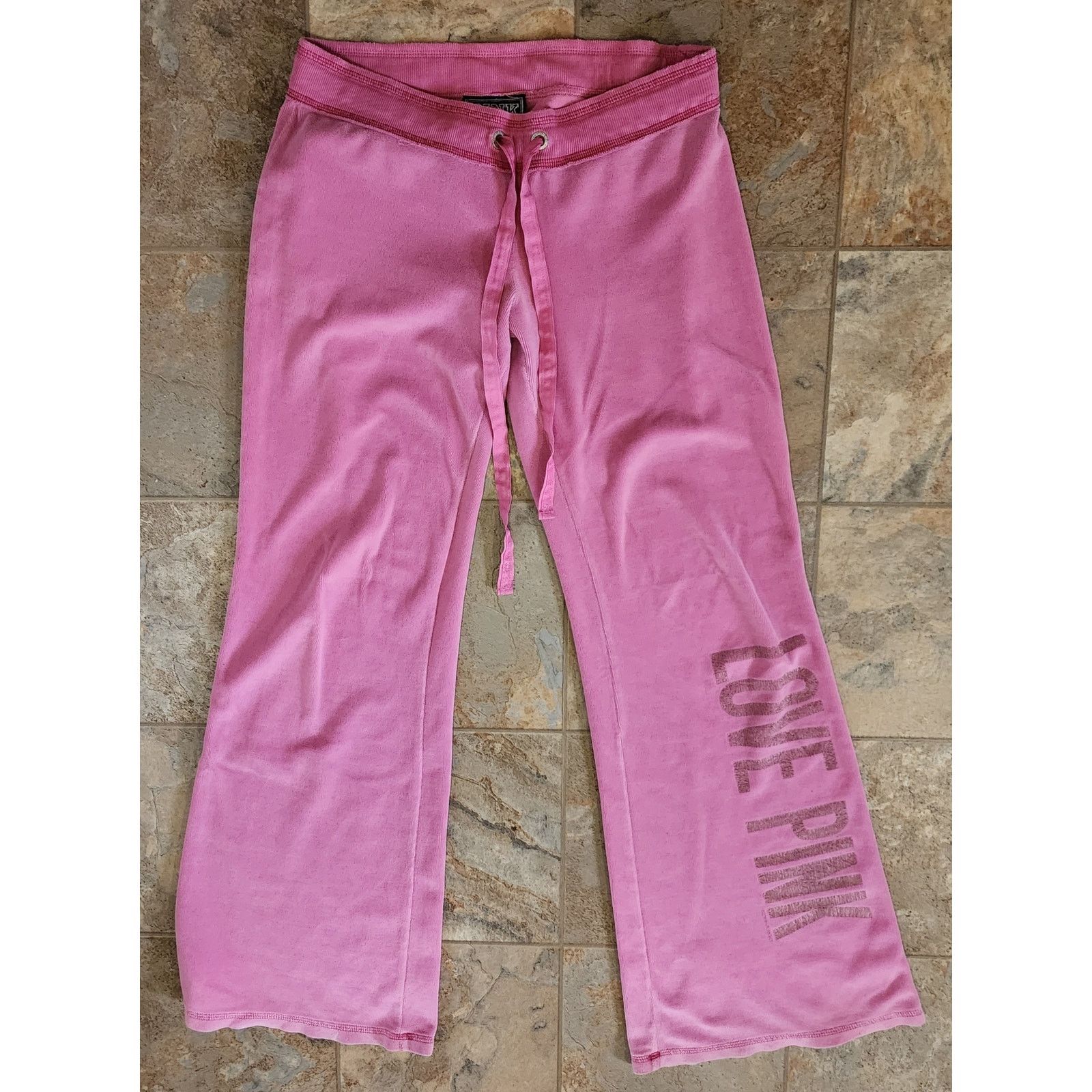 Victoria's Secret Vintage Victoria’s Secret PINK Fleece Heritage Sweatpants XS Size 26" / US 2 / IT 38 - 1 Thumbnail