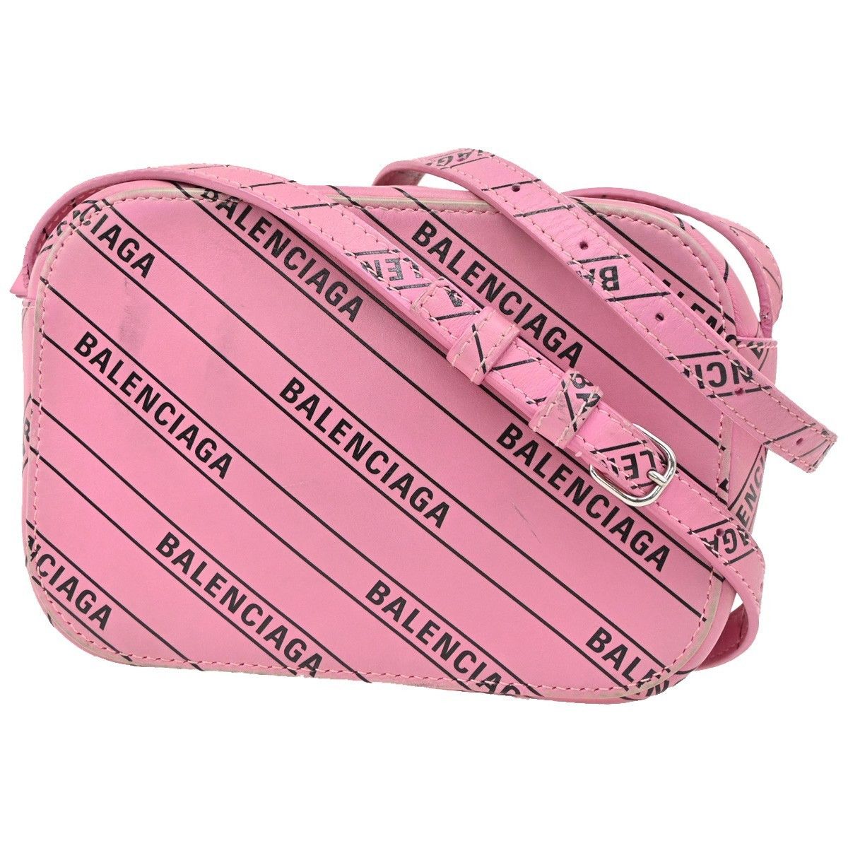 Balenciaga Balenciaga Everyday Camera Bag Monogram Printed Leather Size ONE SIZE - 1 Thumbnail