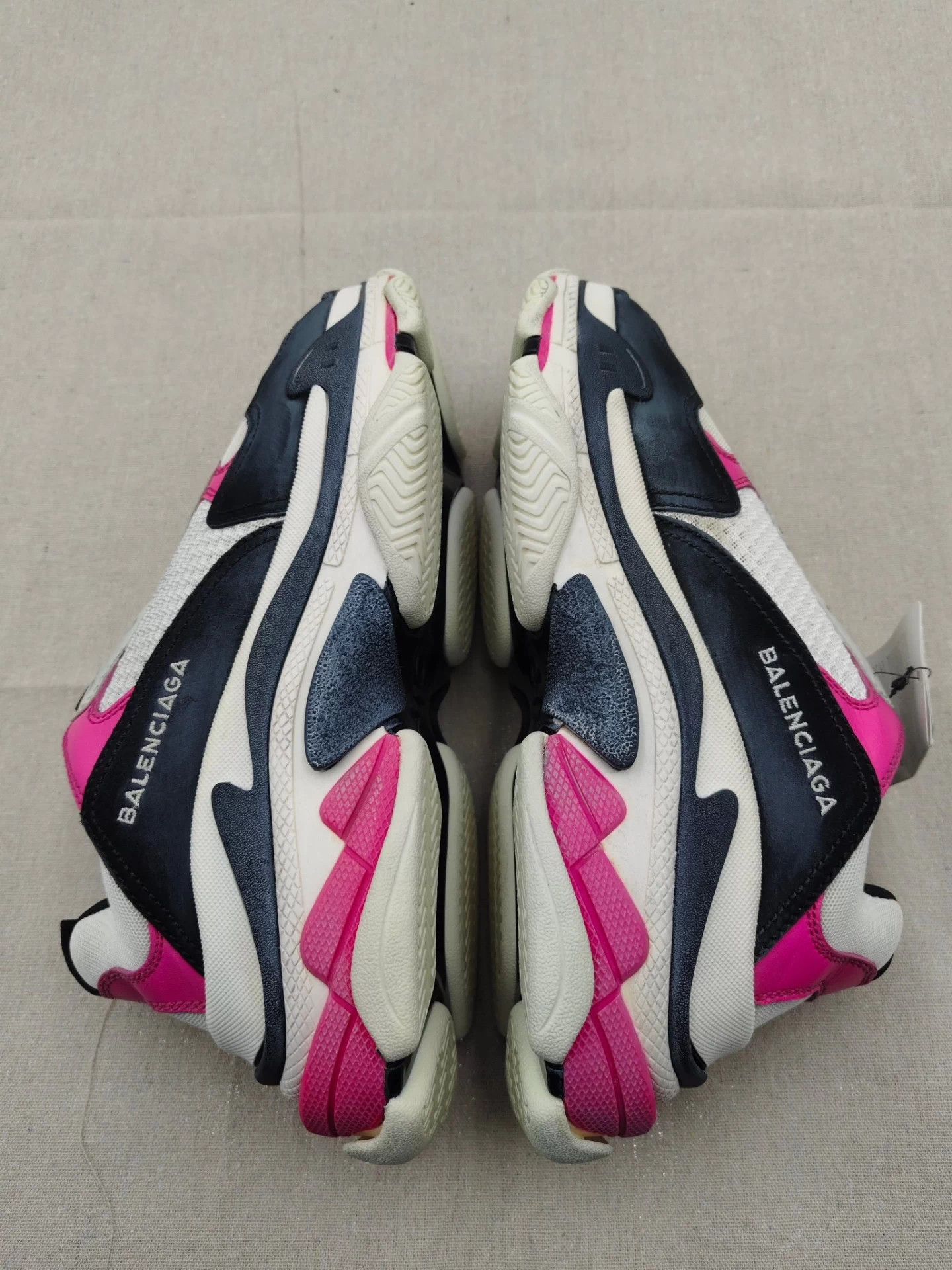 Balenciaga Balenciaga Triple S Black Pink EUR 41 BNIB Size US 8 / EU 41 - 5 Thumbnail