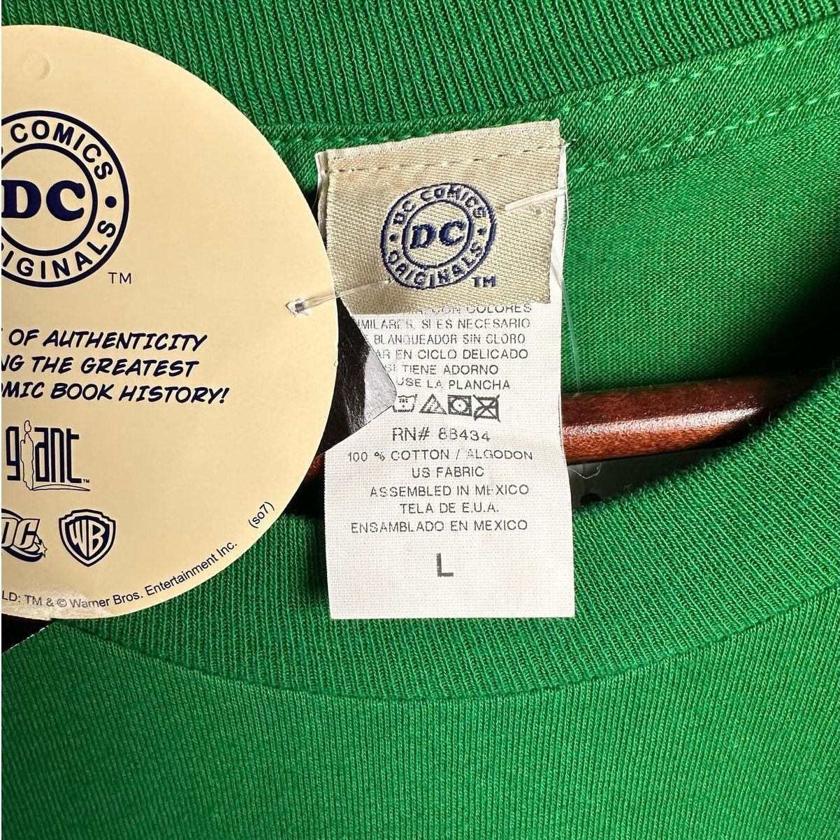 DC Comics × Vintage Vintage Y2K DC Comics Green Lantern Graphic T Shirt Sz L Size US L / EU 52-54 / 3 - 6 Thumbnail