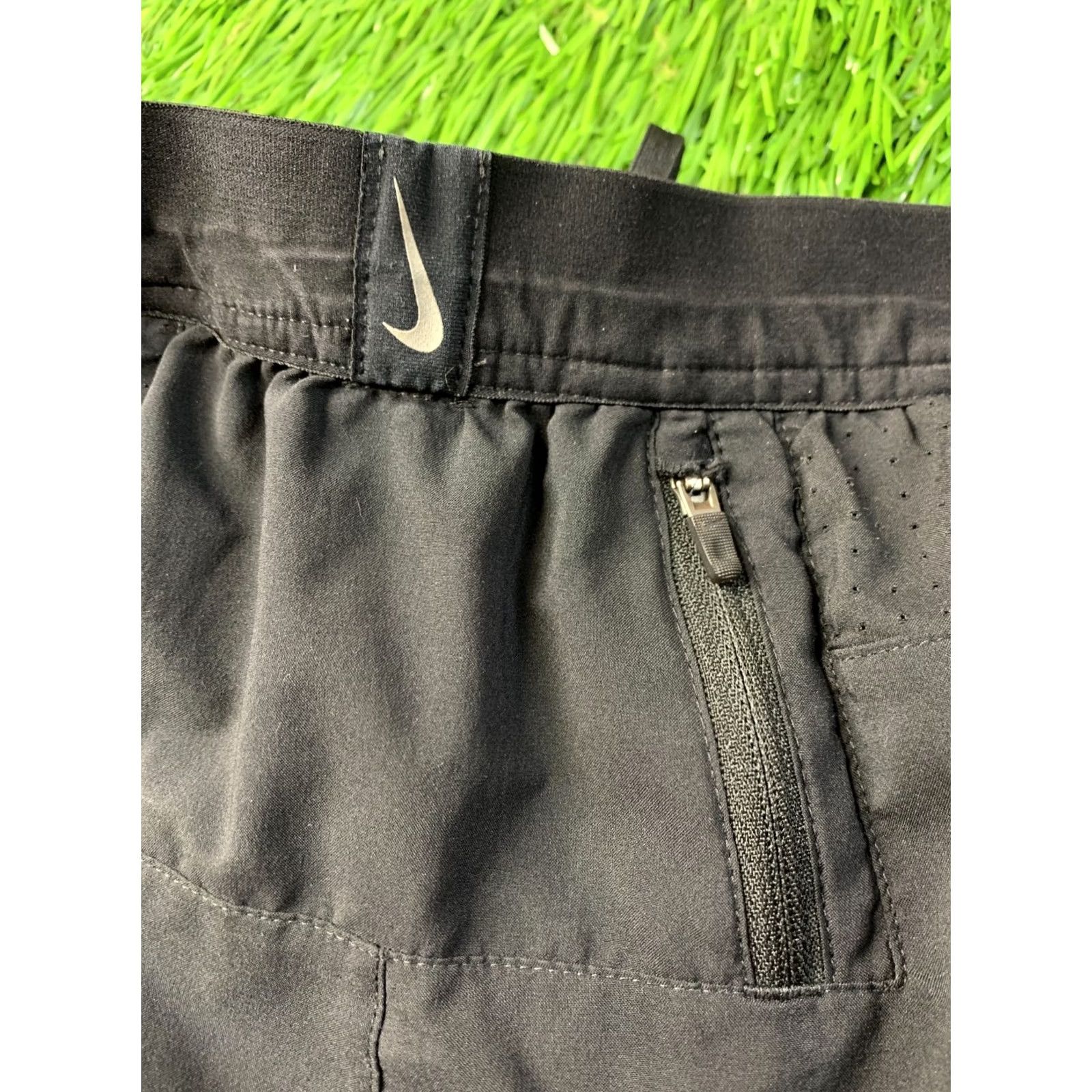 Nike Nike Flex Dri-Fit Running Shorts Women L Black 2019 Training Running Shorts Size 36" / US 14 / IT 50 - 7 Thumbnail