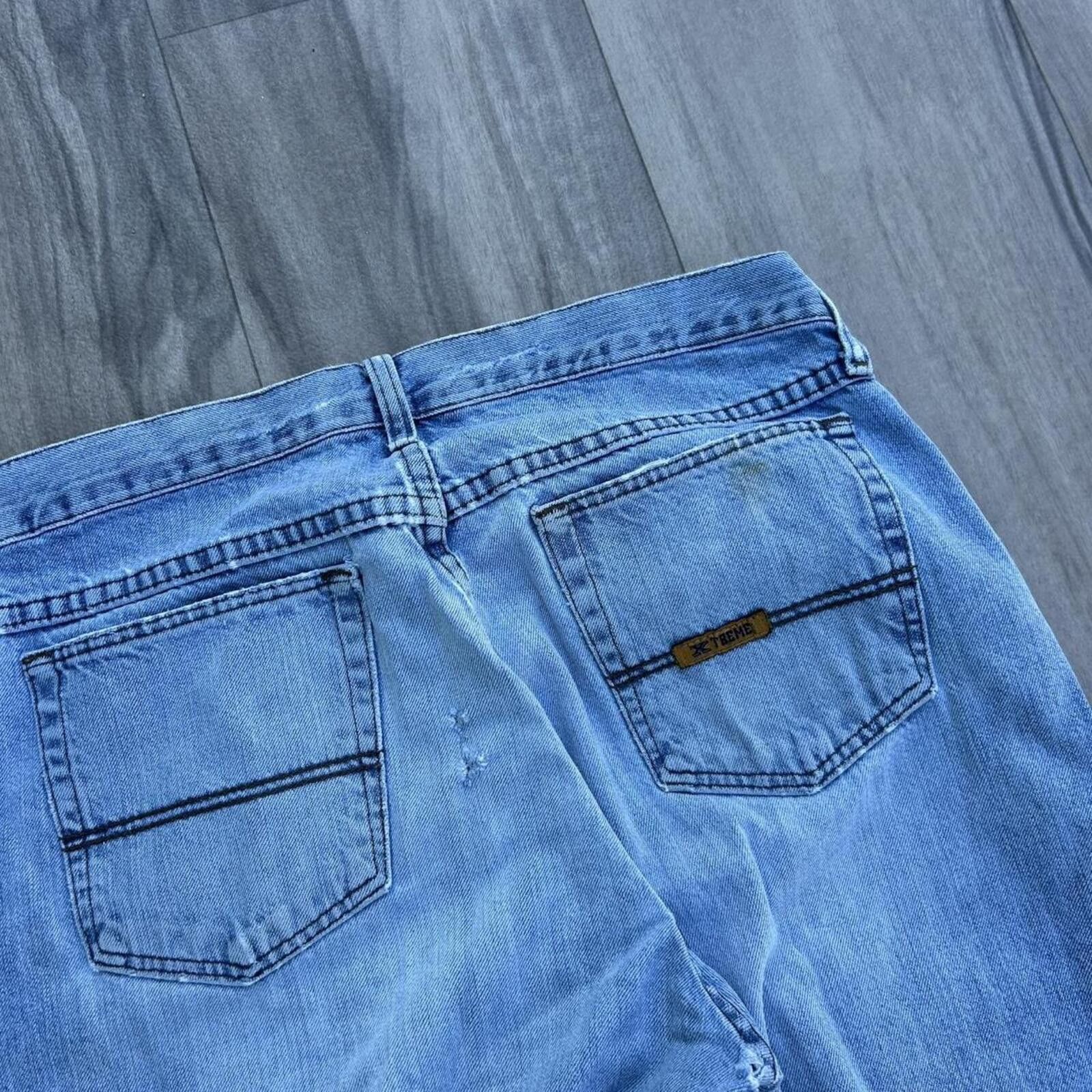 Other Vintage y2k 90’s Xtreme Light wash Blue Denim Jeans size 32” Size US 32 / EU 48 - 8 Thumbnail