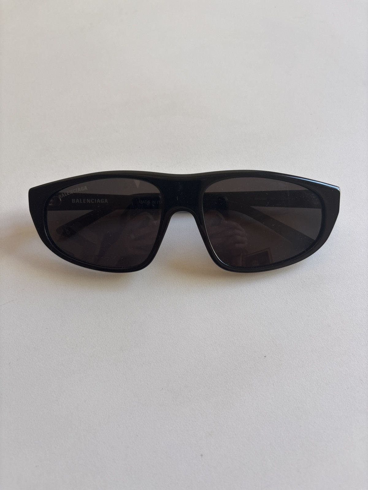 Balenciaga Balenciaga Shield Tinted Sunglasses Size ONE SIZE - 4 Thumbnail