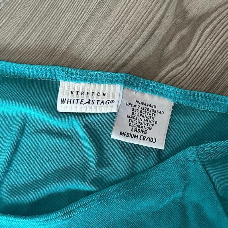 Other white stag blue green stretch shirt Size M / US 6-8 / IT 42-44 - 3 Thumbnail