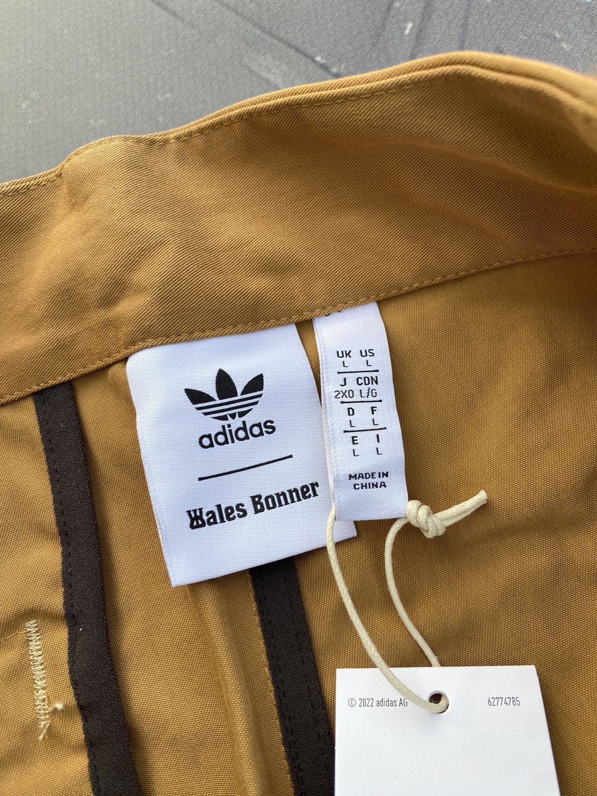 Adidas × Wales Bonner New Adidas Wales Bonner Flared Khaki Pants Size L Size US 33 - 7 Thumbnail