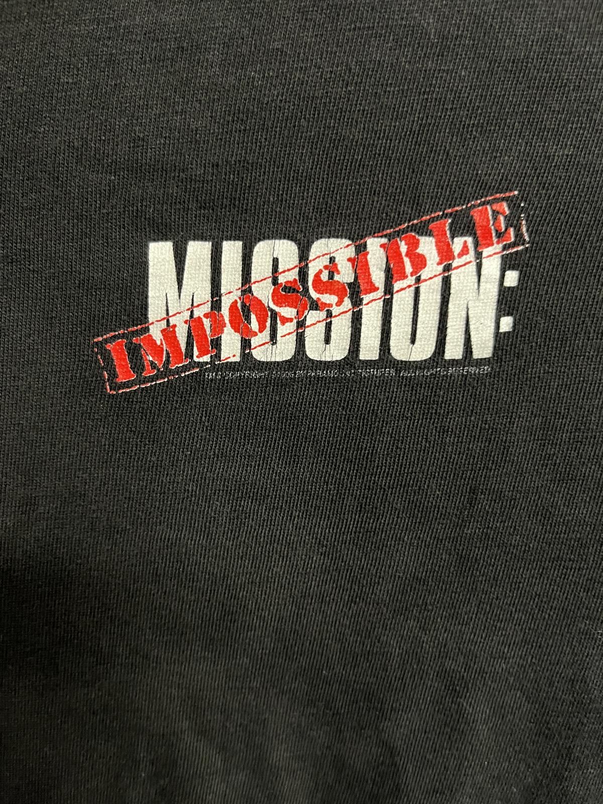 Designer VTG Mission Impossible Movie Promo T-shirt 1996 Movie XL Size US XL / EU 56 / 4 - 3 Thumbnail