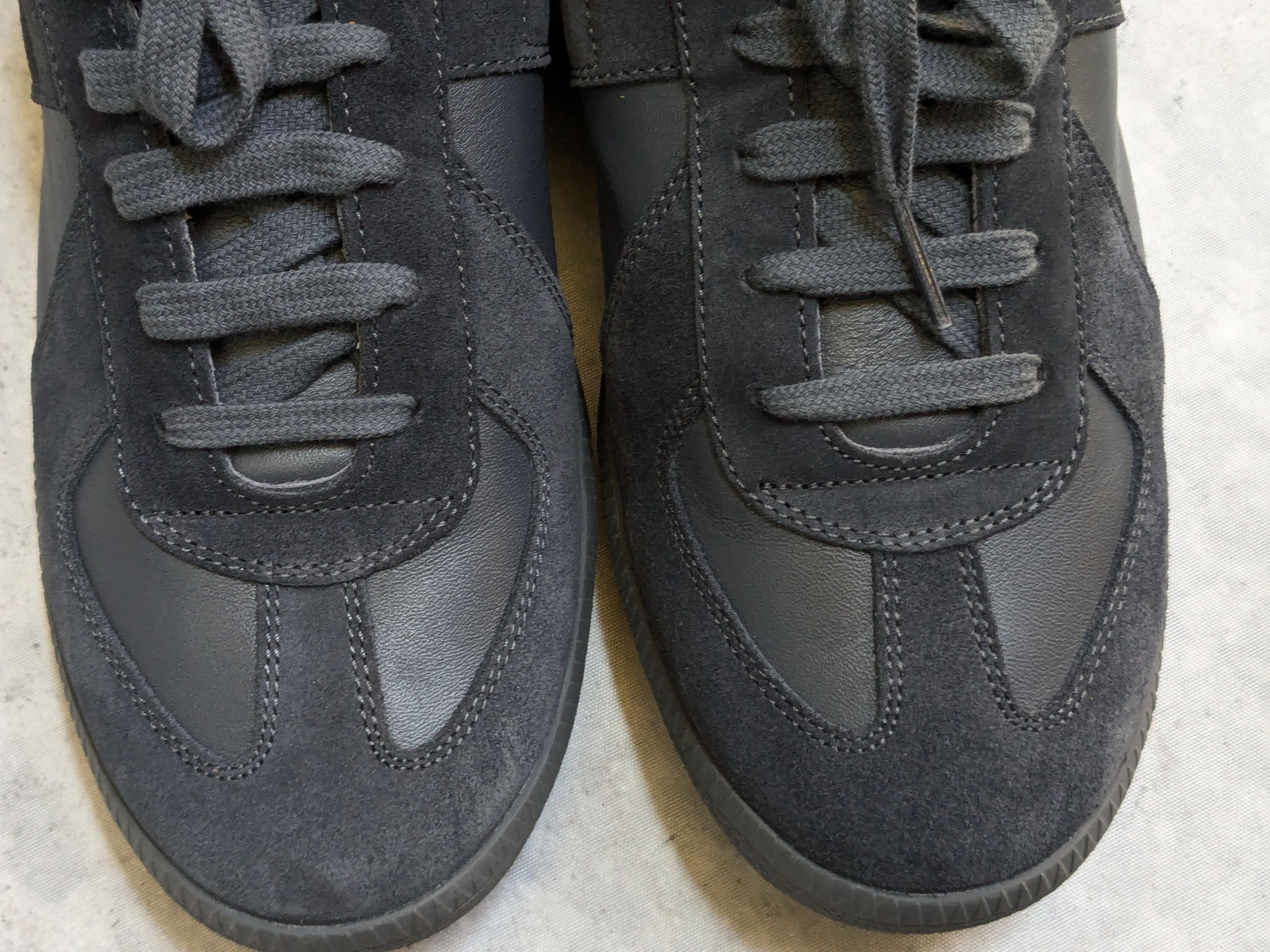 Maison Margiela Maison Margiela GAT Blue 8 41 Low Tops Suede Leather Size US 8 / EU 41 - 4 Thumbnail