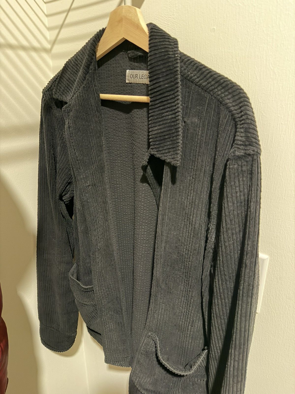 Our Legacy Our Legacy Archive Box Jacket - Corduroy Size US S / EU 44-46 / 1 - 1 Thumbnail