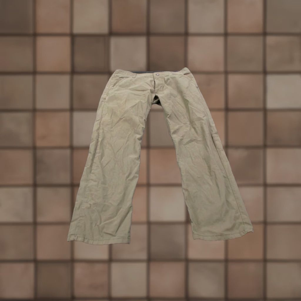 Vintage Kuhl Pants Mens 34 X 32 Beige Slax Carpenter Pants Mens Regular Size 34 Beige Pockets Casual Rock Climbing Hiking Utility Size US 33 - 1 Thumbnail