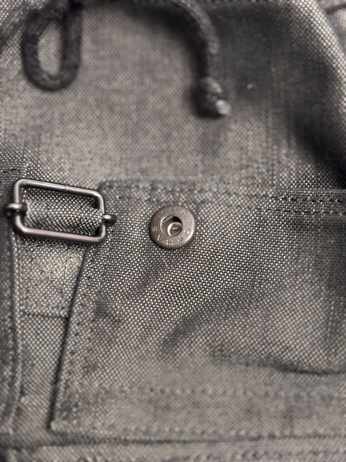 Porter Porter-Yoshida & Co. Smoky drawstring-top rucksack in black. Size ONE SIZE - 4 Thumbnail