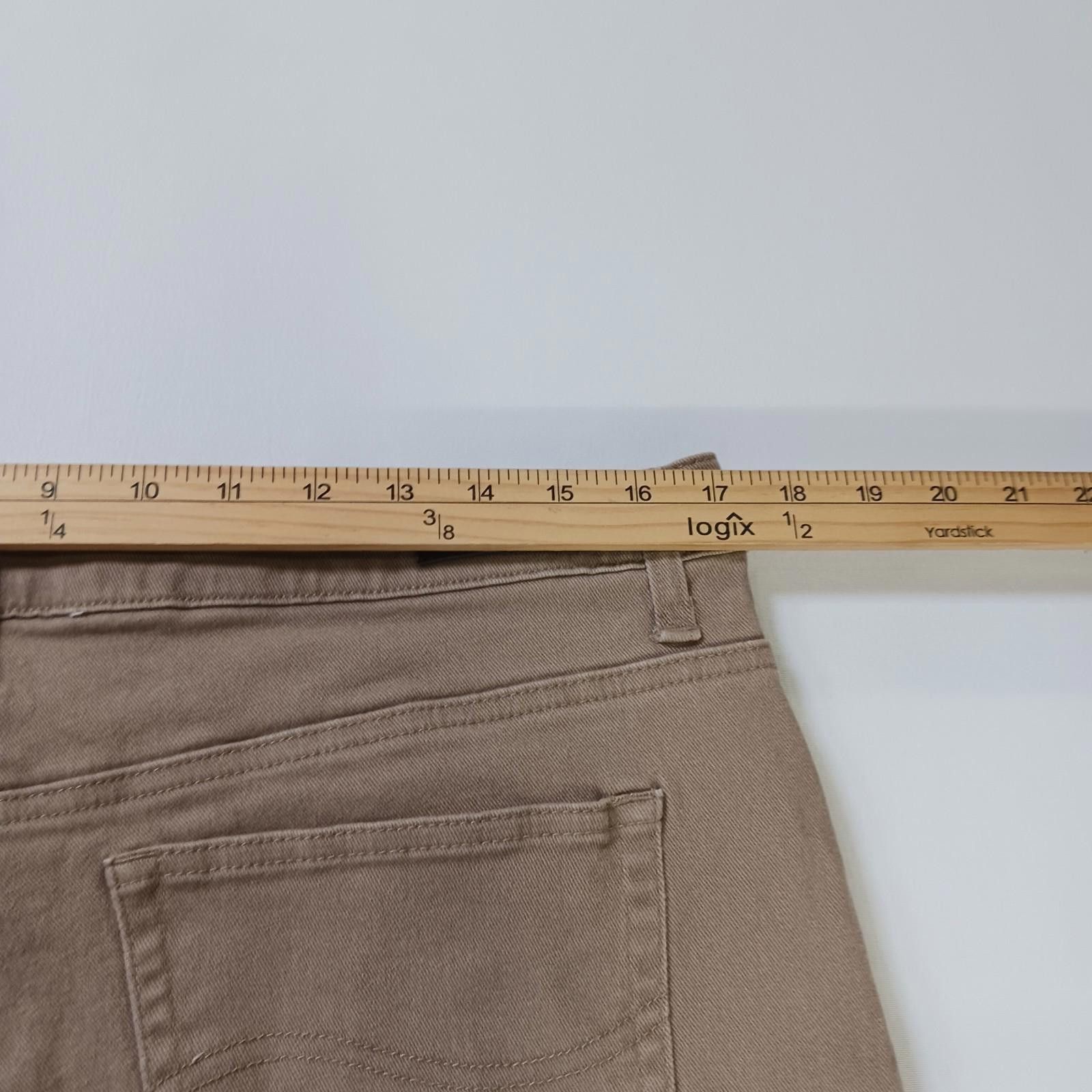 Lee Lee Relaxed Fit Womens Brown Straight Leg Jeans 16M (34×30) Size 38" / US 16 / IT 52 - 7 Thumbnail