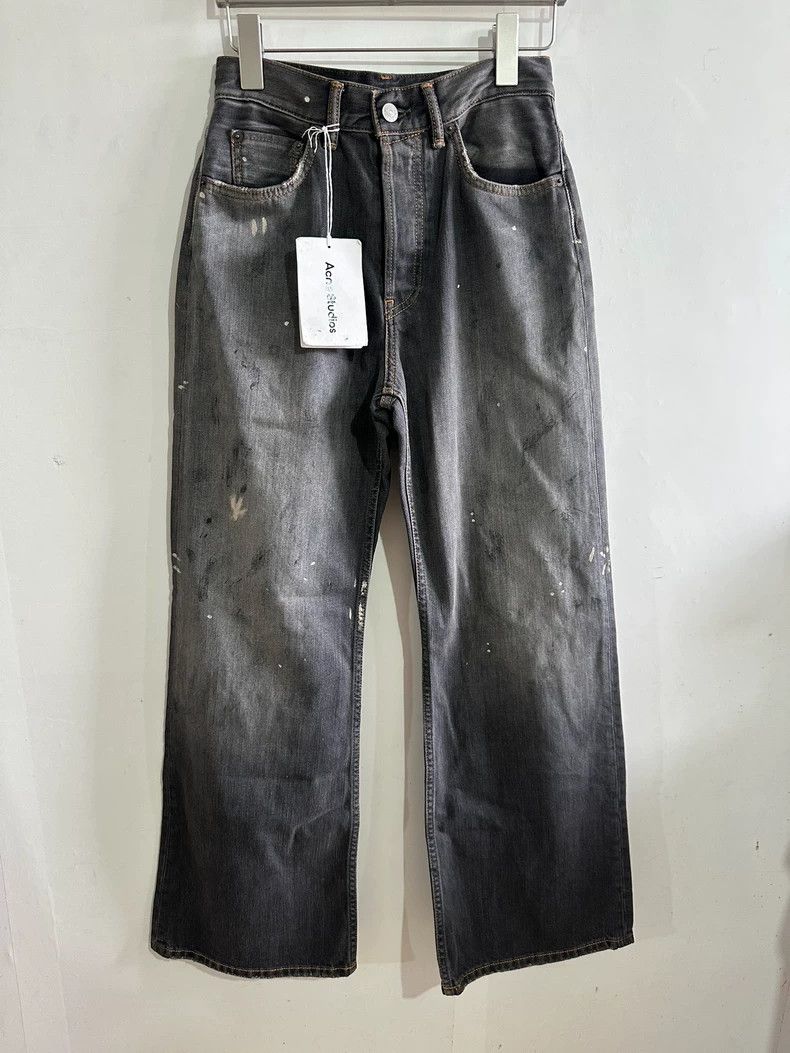 acne studios Paint and design loose jeans