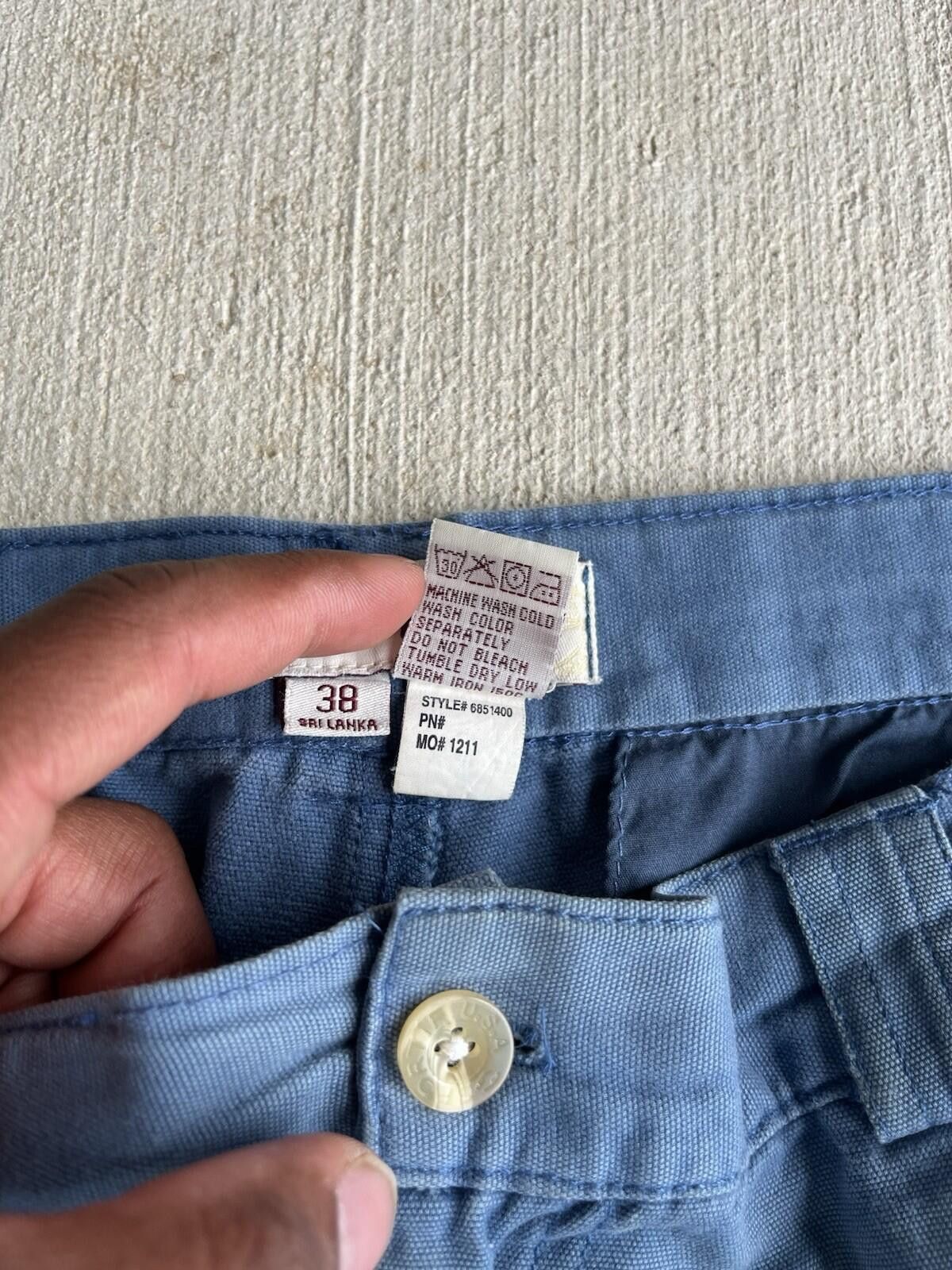 Other Sportif USA Blue Convertible Zip Off Cargo Pants Size 38 Size US 38 / EU 54 - 3 Thumbnail