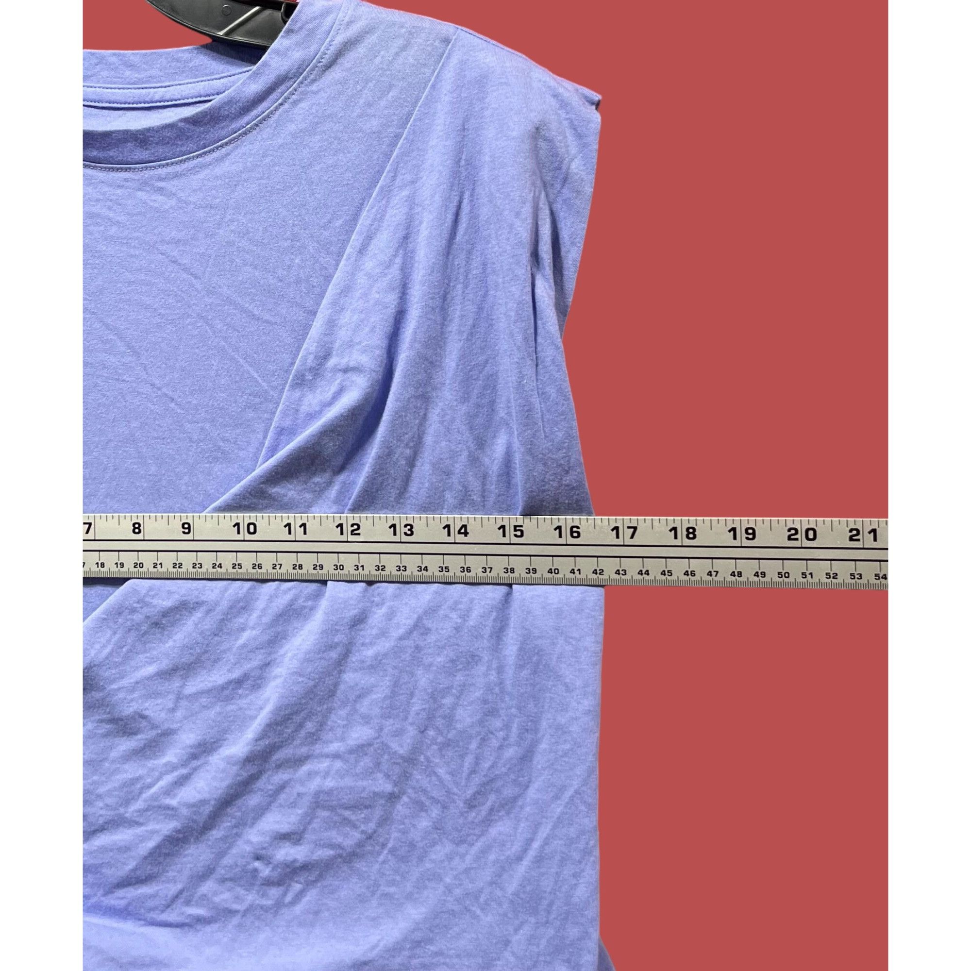 Other A New Day - Women's Slim Fit Drape T-Shirt - Purple - Small Size S / US 4 / IT 40 - 5 Thumbnail
