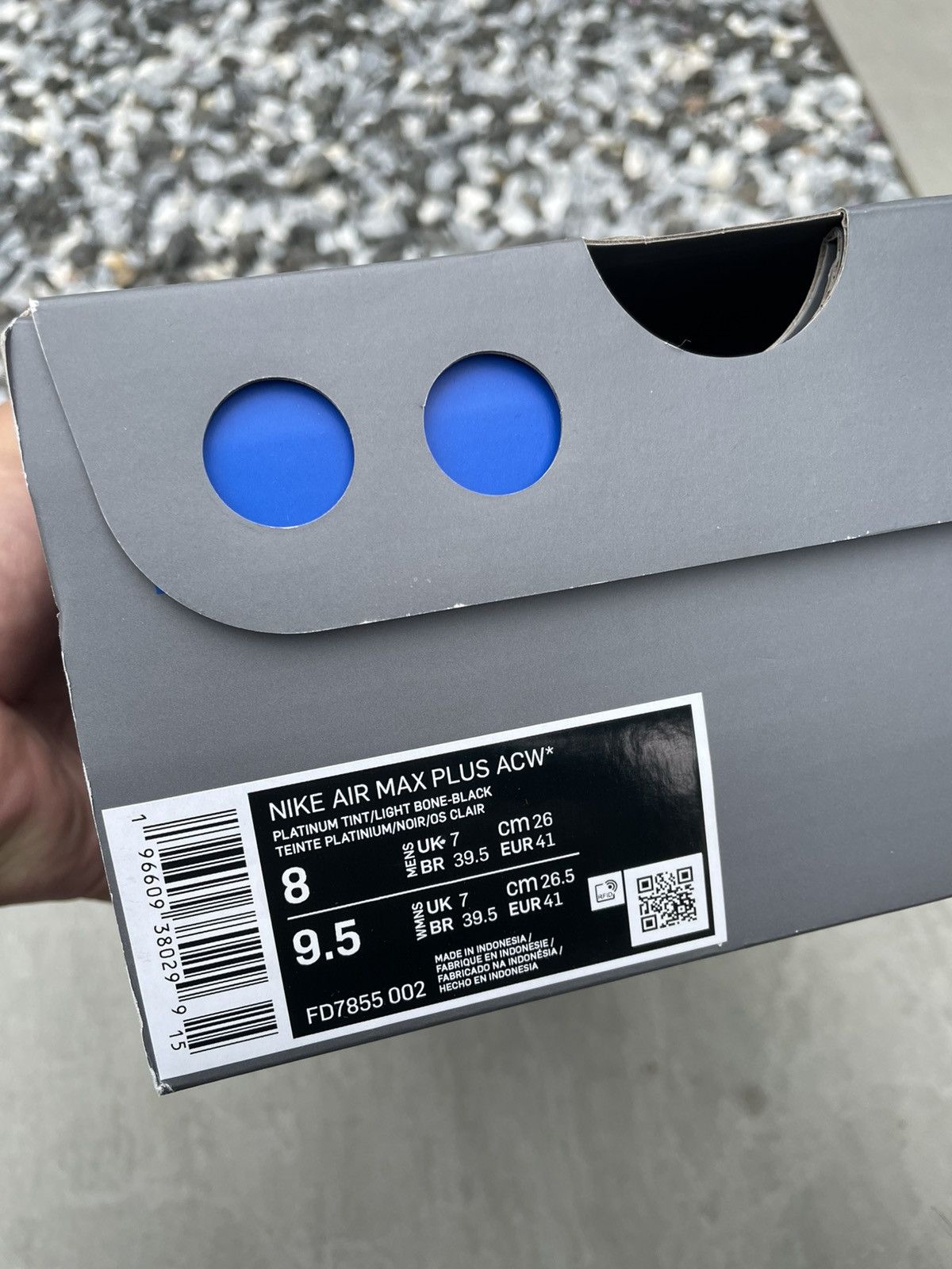 A-COLD-WALL* × Nike White X A-Cold-Wall* Air Max Plus Trainers Size US 8 / EU 41 - 5 Thumbnail