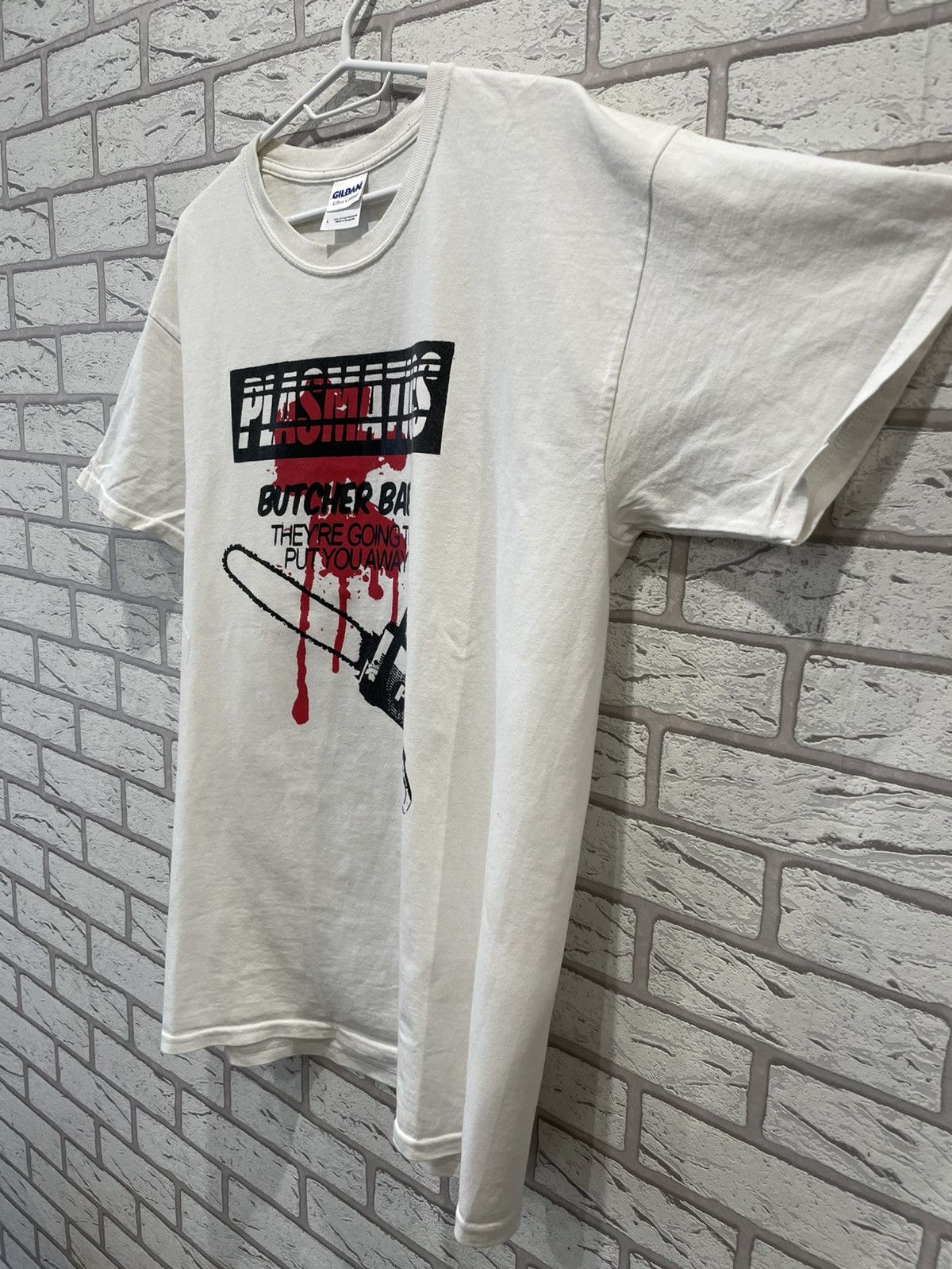Band Tees × Vintage Plasmatics Gildan T-Shirt Tee Butcher Baby For Pank Size US L / EU 52-54 / 3 - 9 Thumbnail