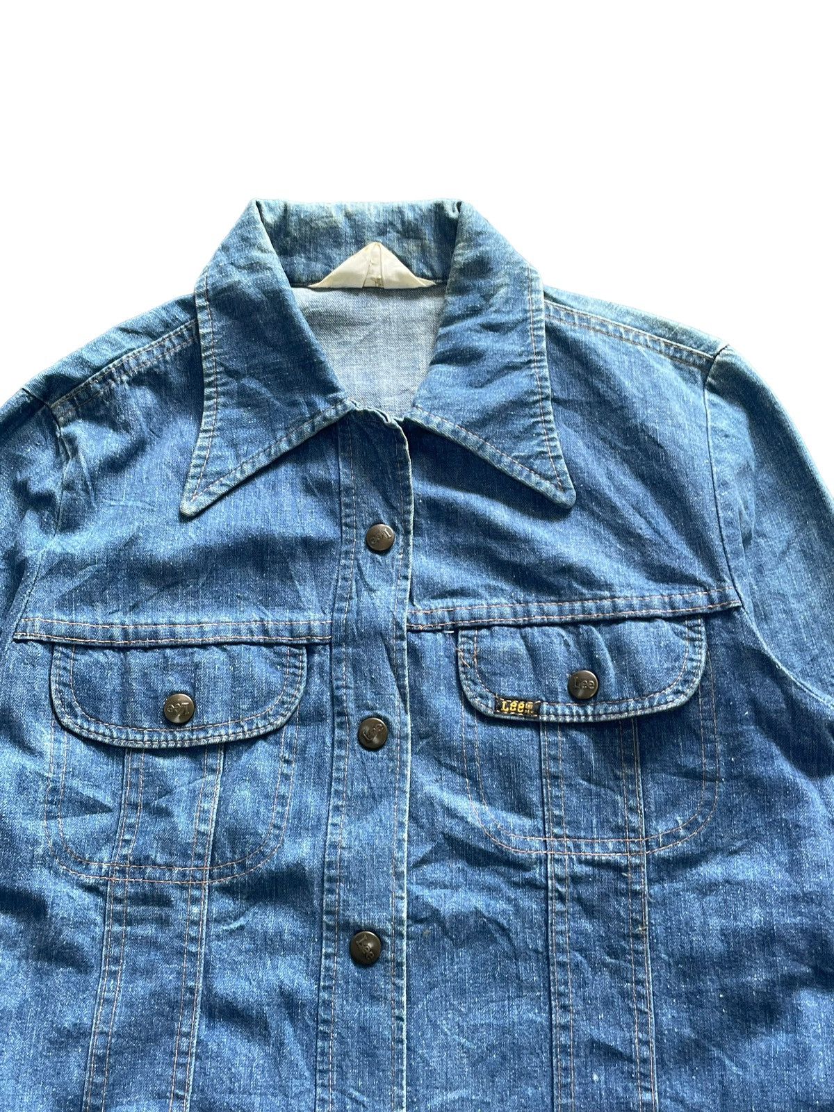 Lee Vintage 70’s Lee Ladies Denim Jacket Size S / US 4 / IT 40 - 3 Thumbnail