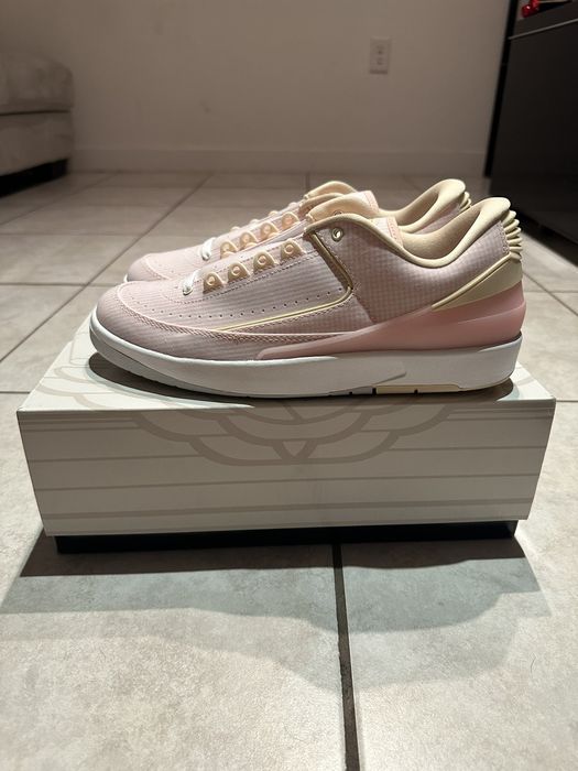 low top jordans pink