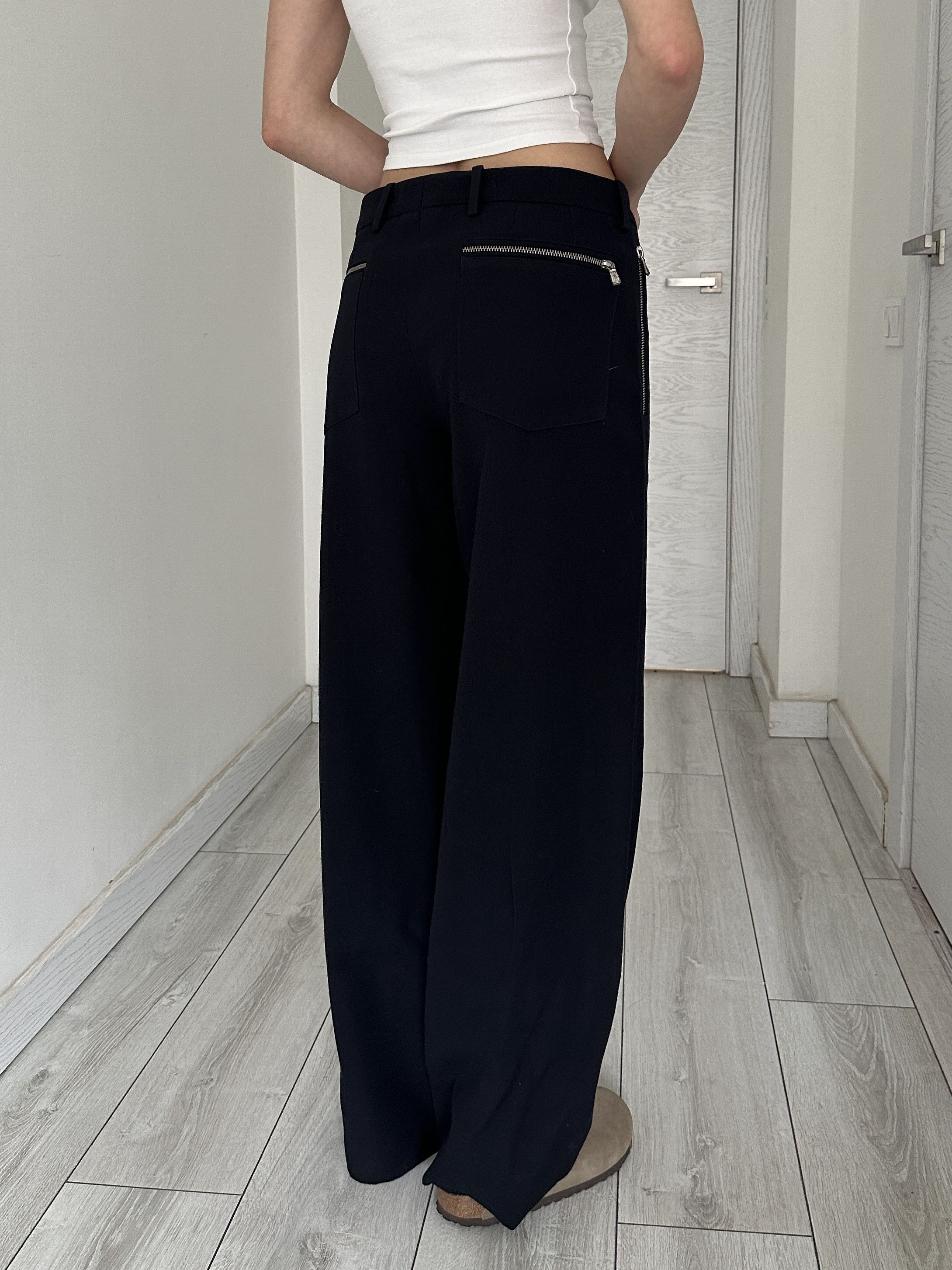 Versace Vintage Versace Navy Pants Trousers Size 36" / US 14 / IT 50 - 3 Thumbnail