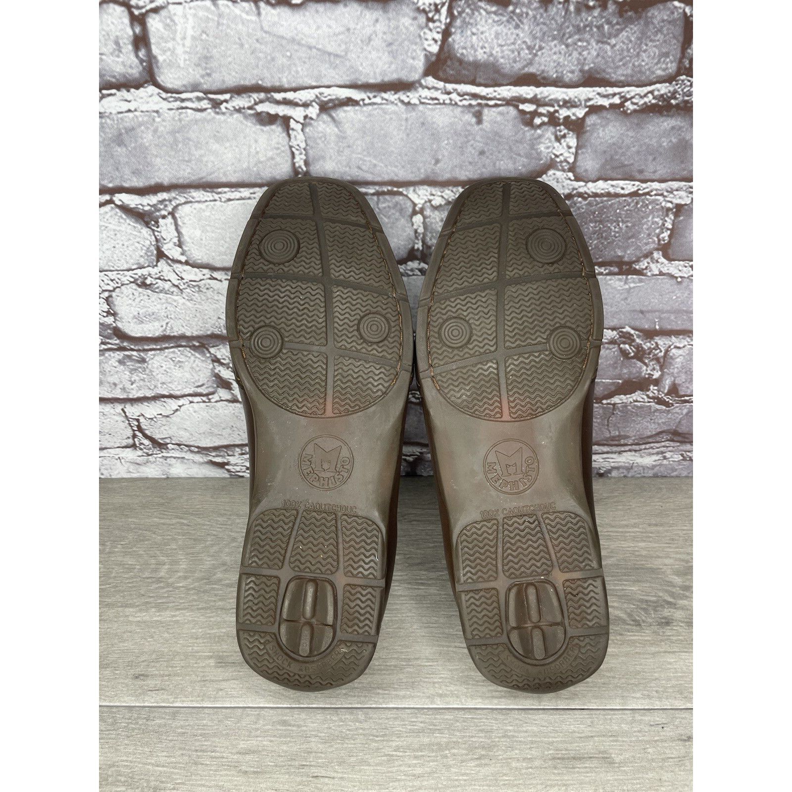 Mephisto Mephisto Loafers Men Sz 10.5 Brown Leather Slip On Moc Cool Size US 10.5 / EU 43-44 - 24 Thumbnail