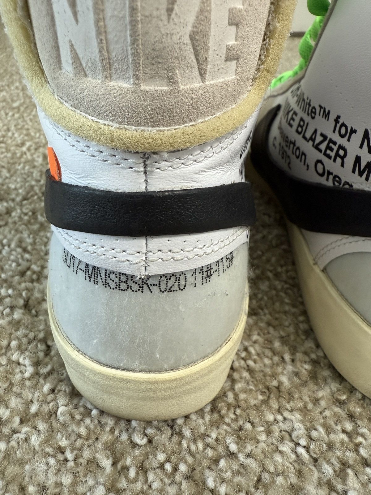 Nike × Off-White 2017 Off-White x Blazer Mid 'The Ten' Size 11 Size US 11 / EU 44 - 4 Thumbnail