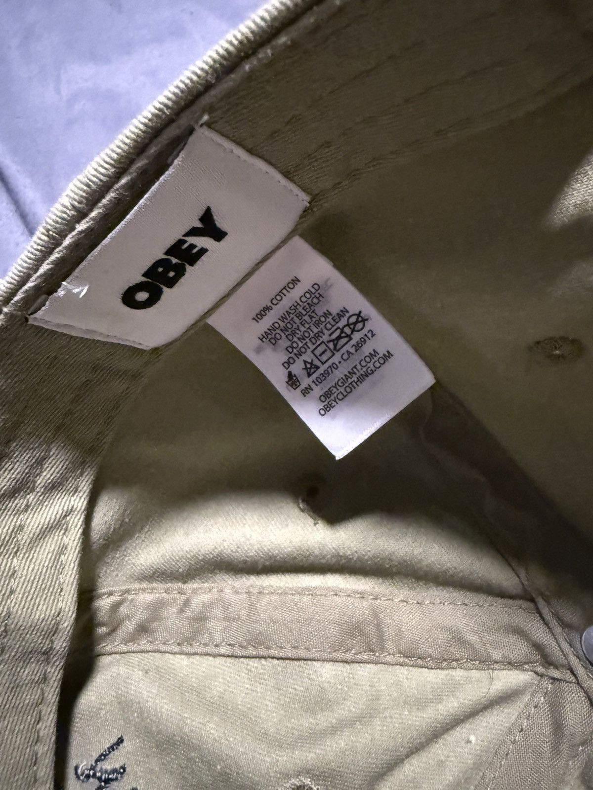 Obey Obey Unholy Disorder Hat Size ONE SIZE - 6 Thumbnail