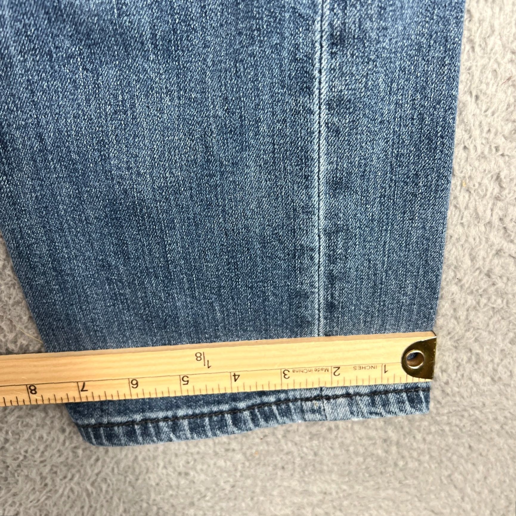 Levi's VINTAGE Levi's 514 Slim Straight Jeans Men’s 32x32 Blue Denim Mid Rise 90s Biker Style Size US 32 / EU 48 - 2 Thumbnail